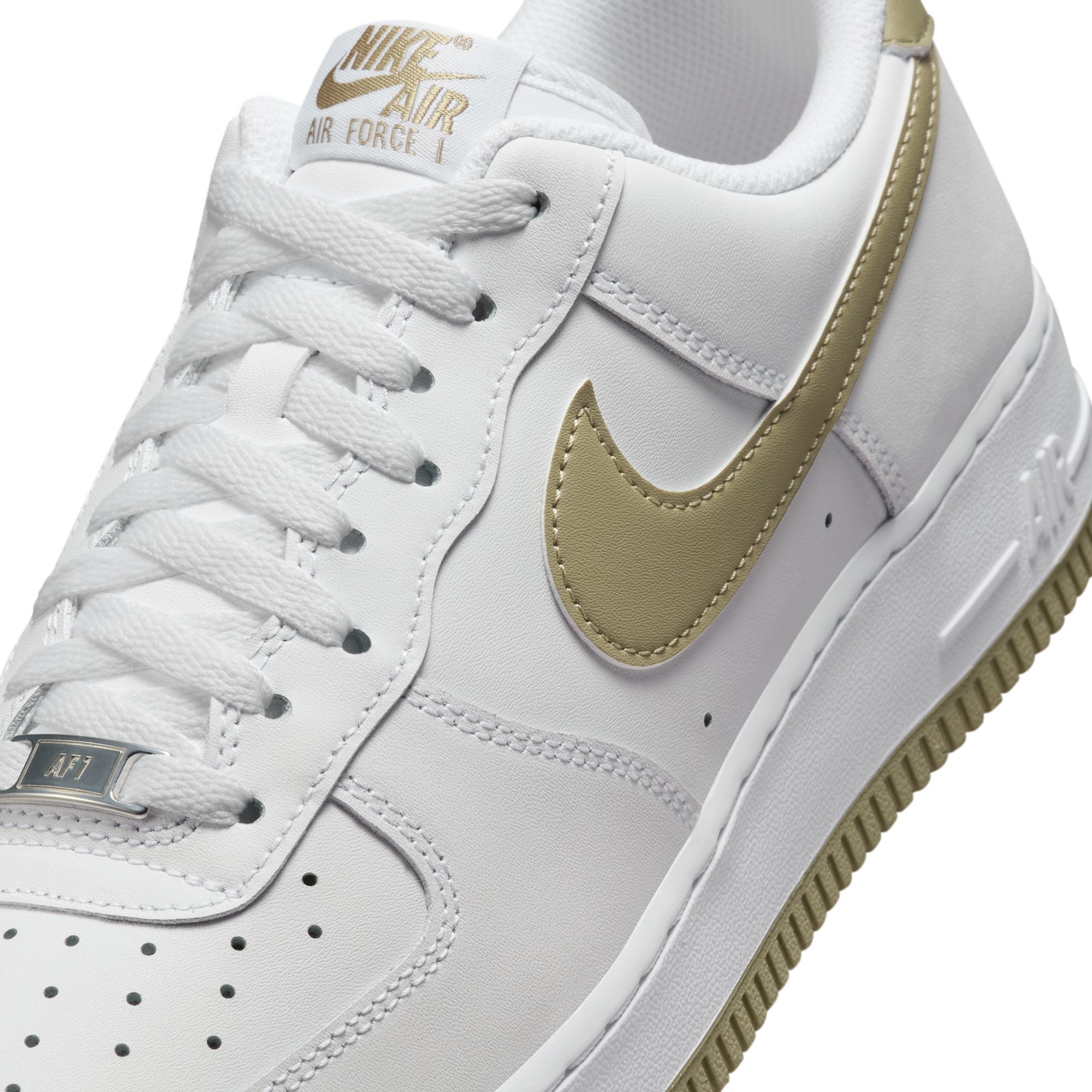 Nike Air Force 1 '07 pour Homme - Blanc/Olive neutre