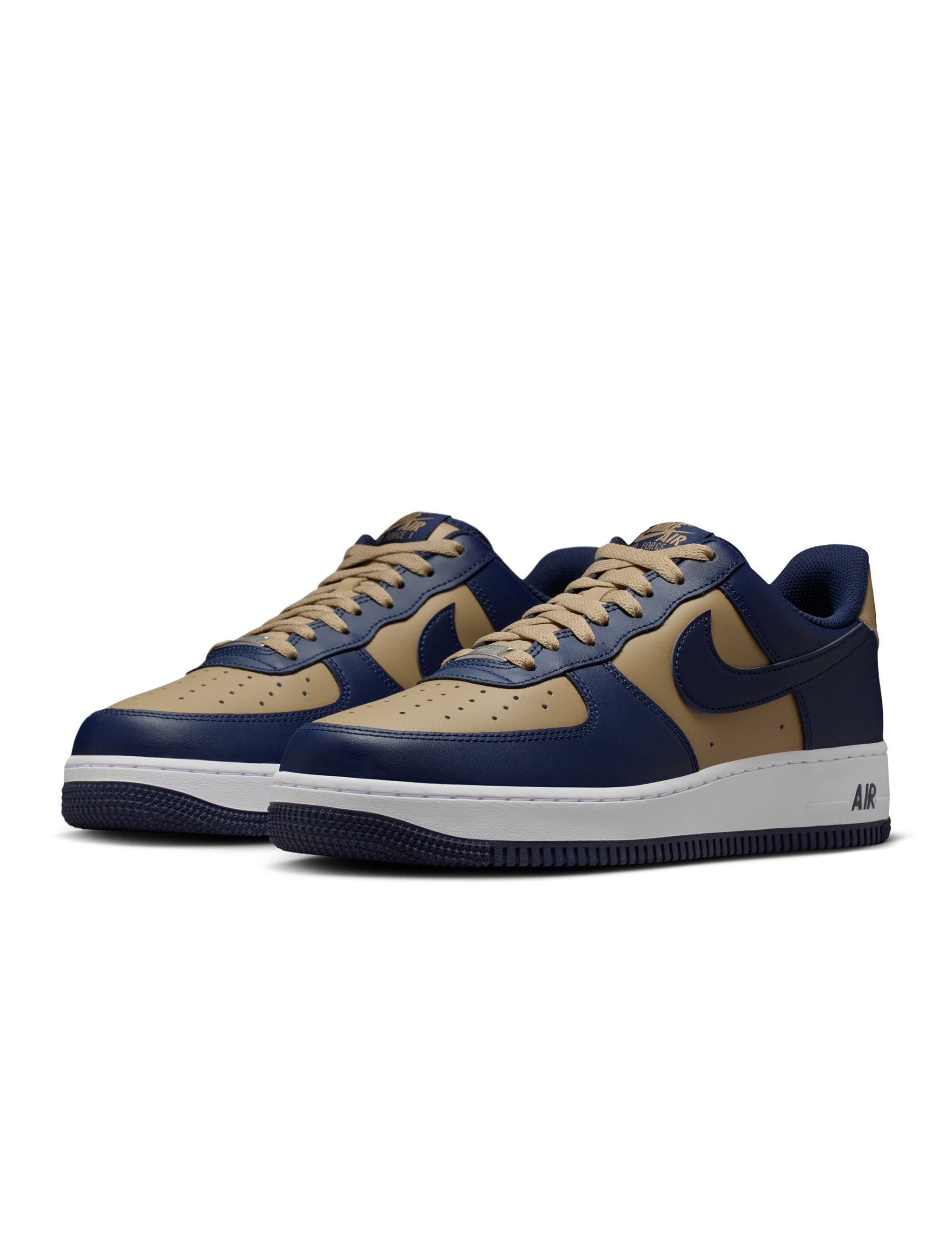 Nike Hommes Air Force 1 ’07 - Beige Parachute