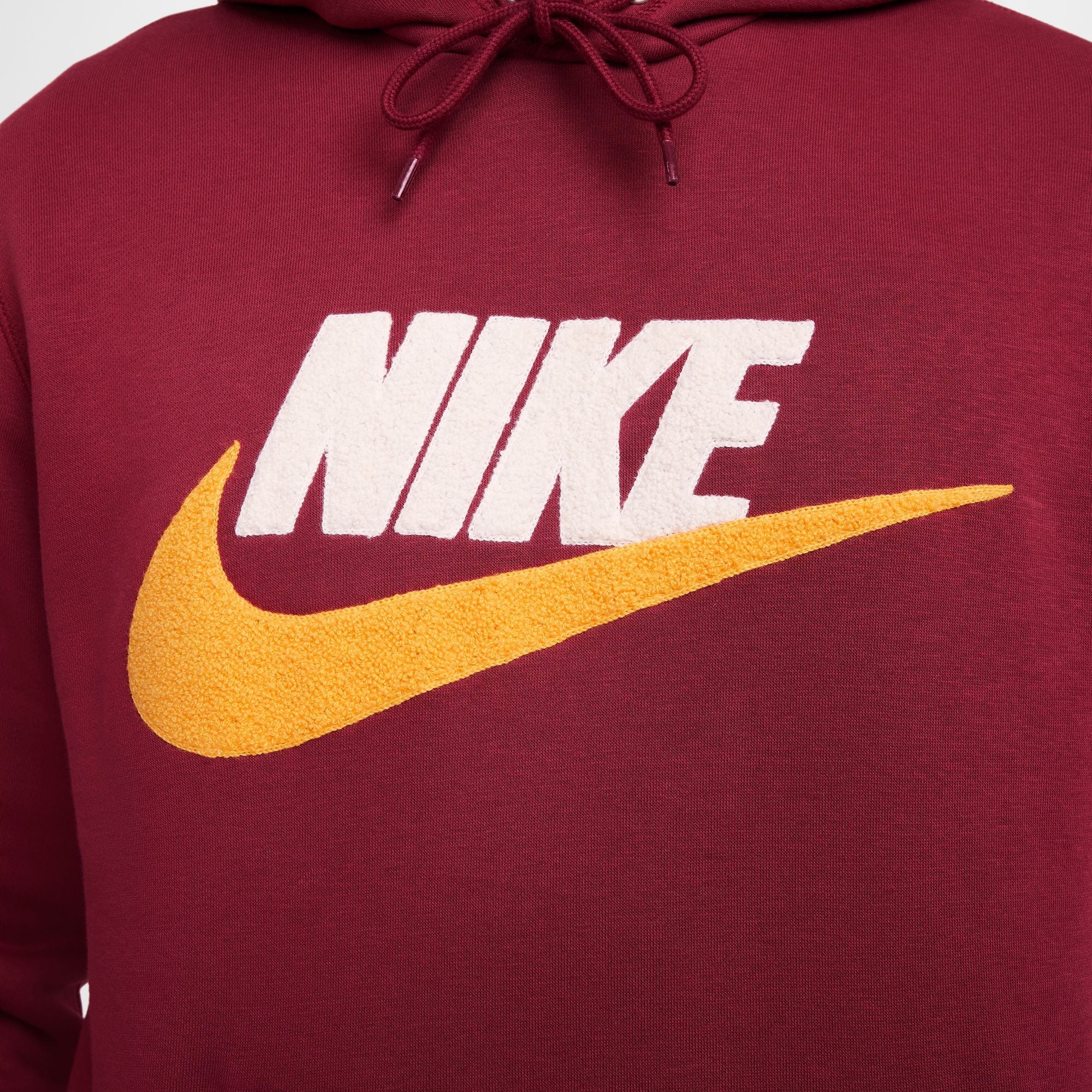Sweat à capuche Nike Club Fleece pour Homme - Rouge équipe