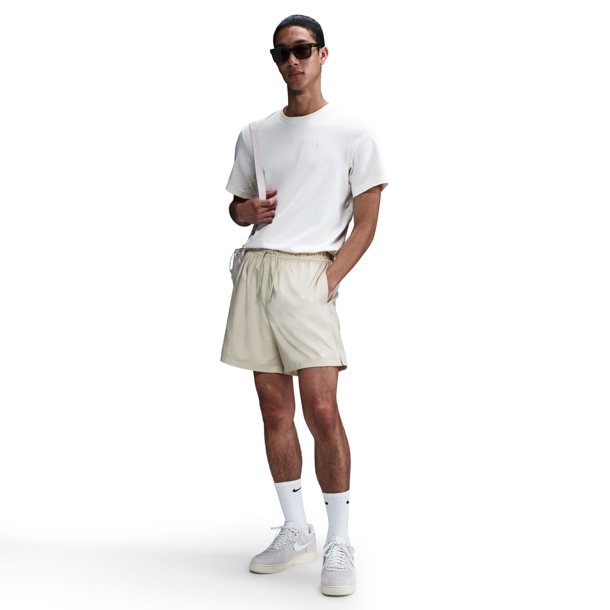 Short tissé Nike Club pour Homme - Kaki clair