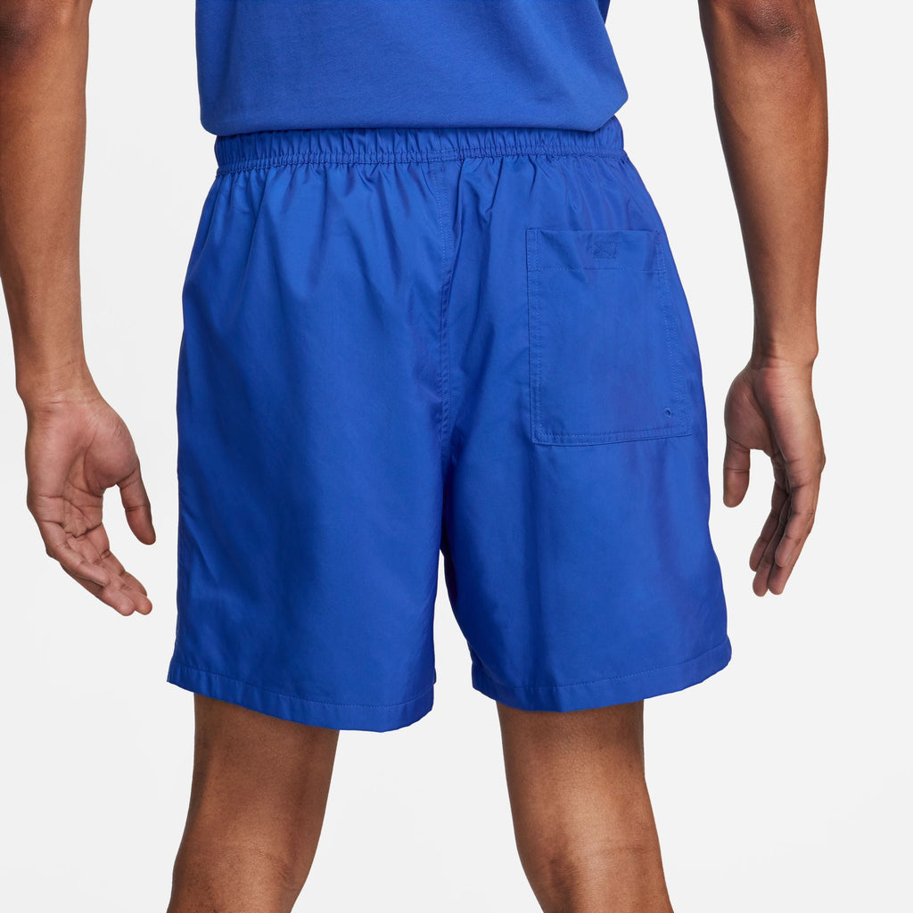 Short de sport Nike Club pour homme - Bleu roi/Blanc