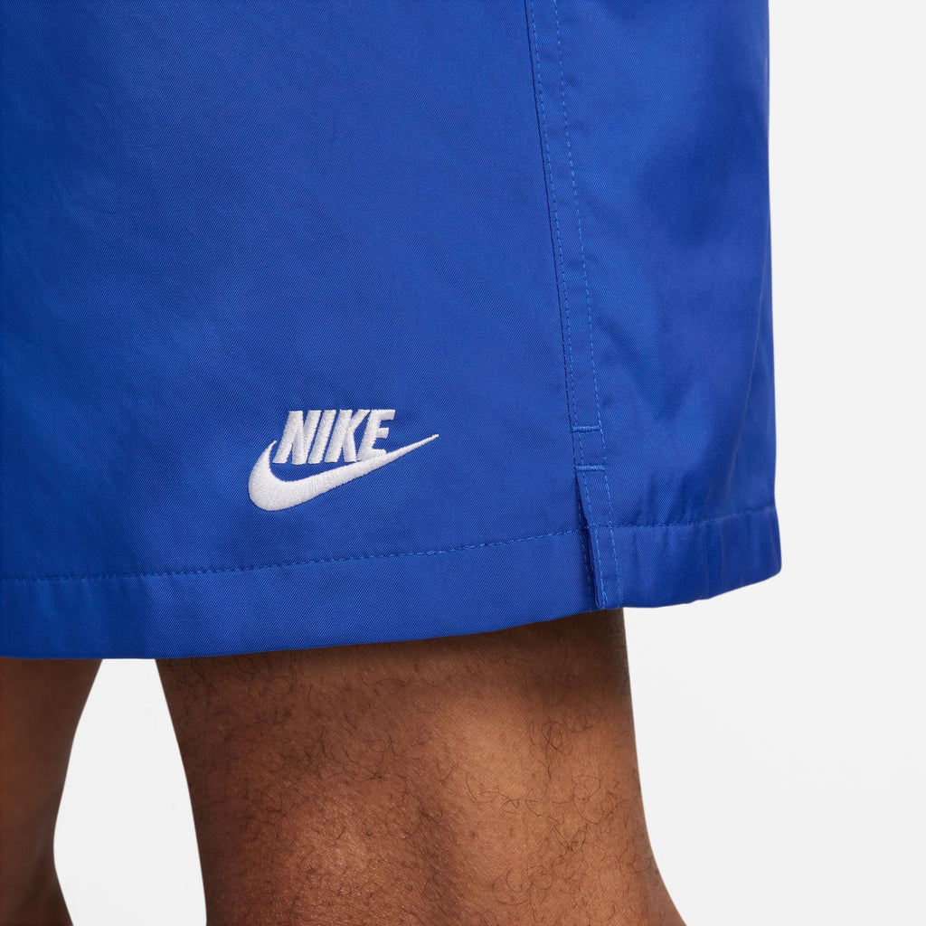 Short de sport Nike Club pour homme - Bleu roi/Blanc