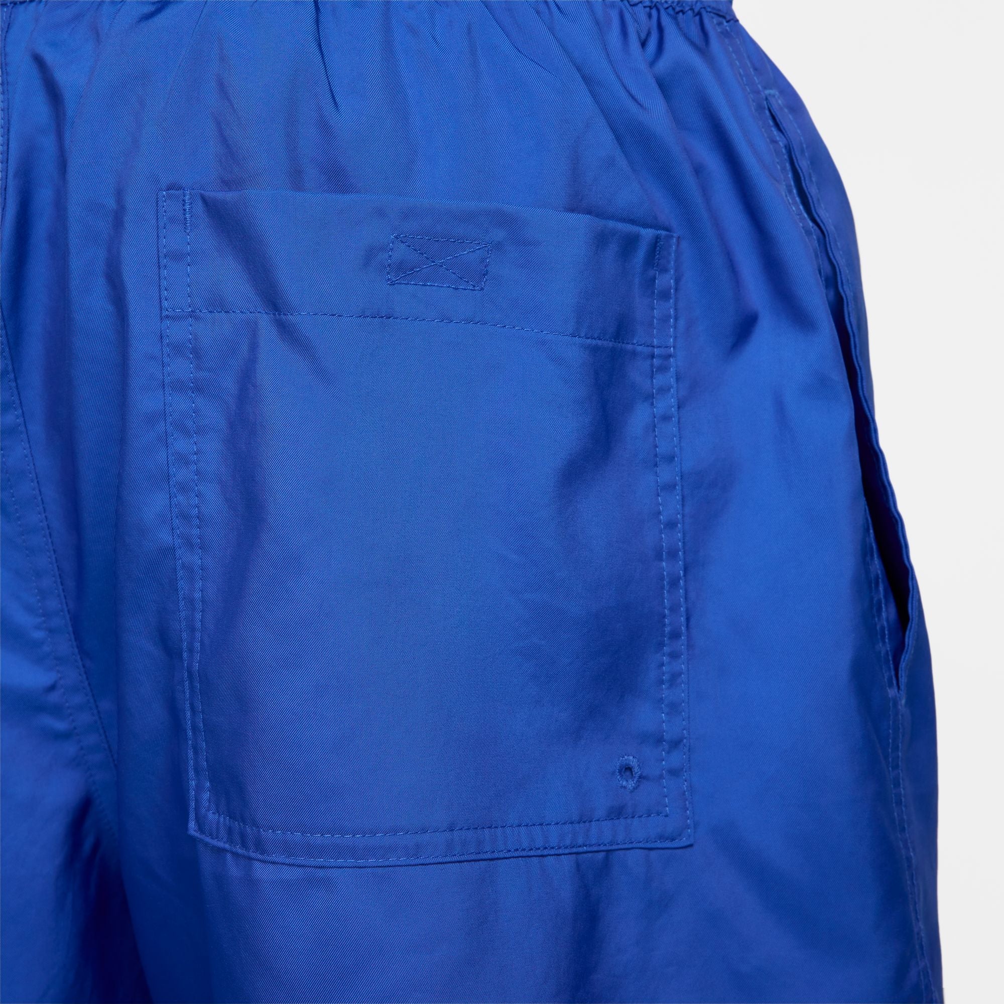 Short de sport Nike Club pour homme - Bleu roi/Blanc