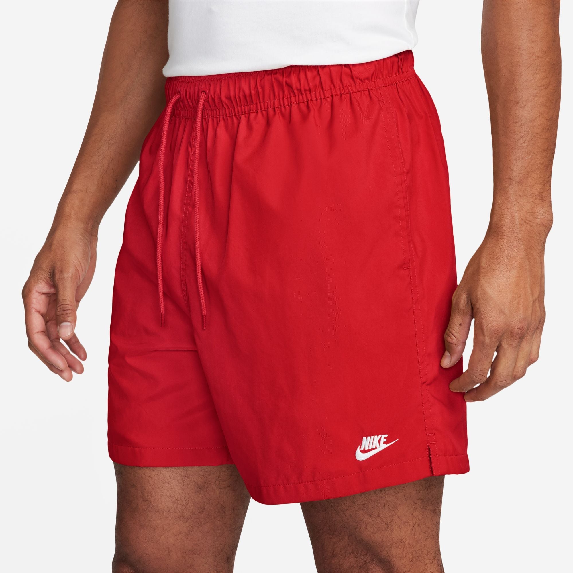 Short tissé Nike Club Flow pour homme - Rouge Université