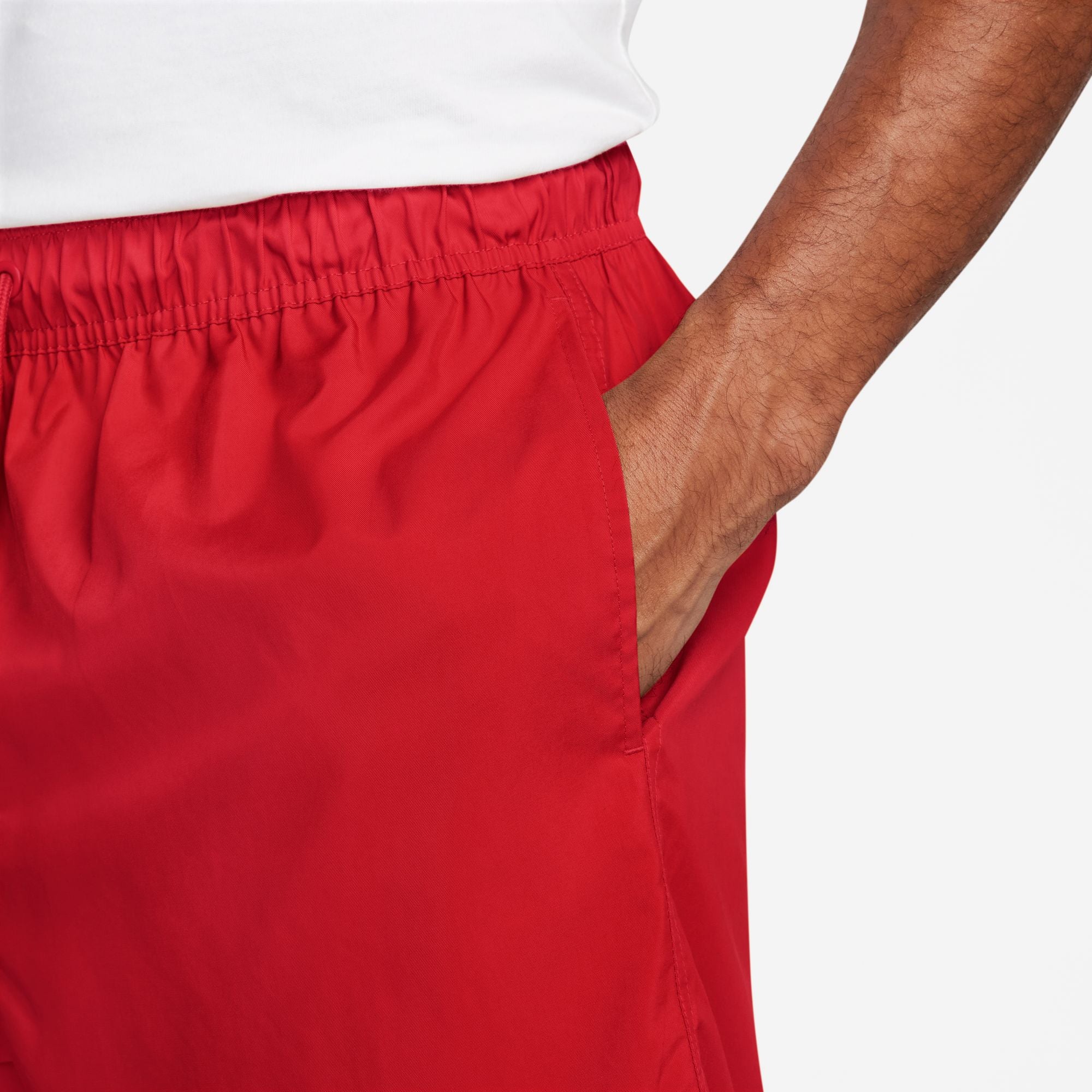 Short tissé Nike Club Flow pour homme - Rouge Université