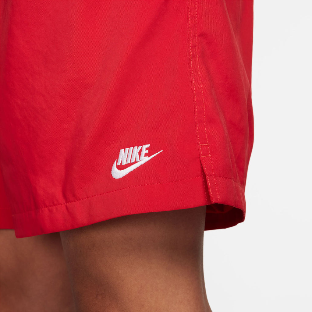 Short tissé Nike Club Flow pour homme - Rouge Université