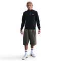 Haut en polaire Nike pour homme avec demi-zip - Noir