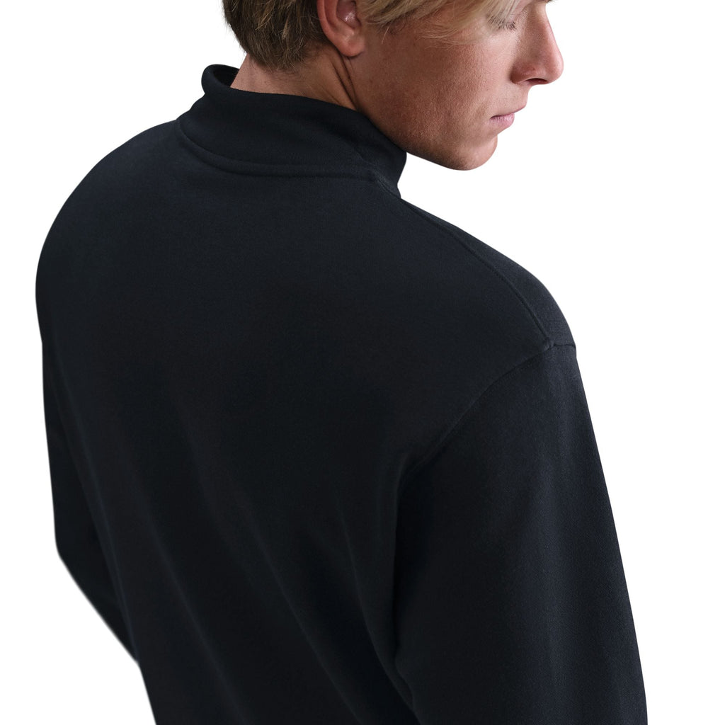 Haut en polaire Nike pour homme avec demi-zip - Noir