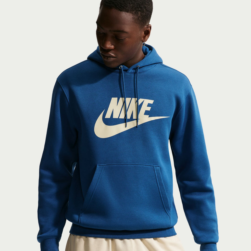 Nike Homme — Hoodie Polaire - Bleu Court
