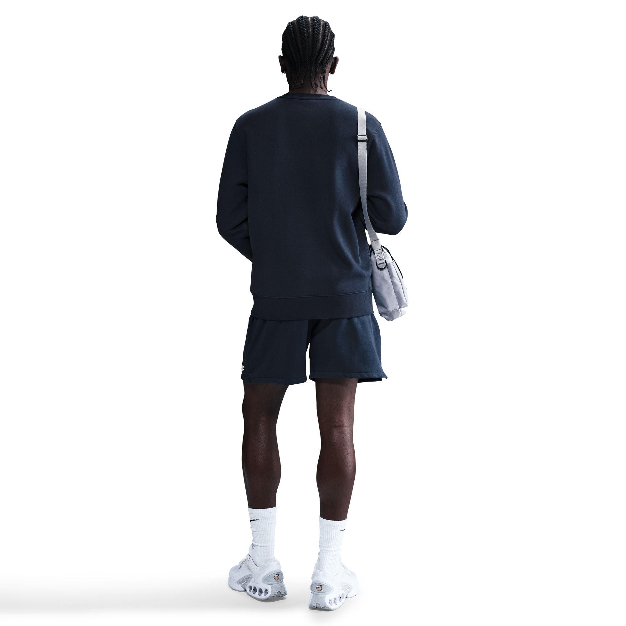 Nike Club Fleece ras du cou pour homme - Obsidian
