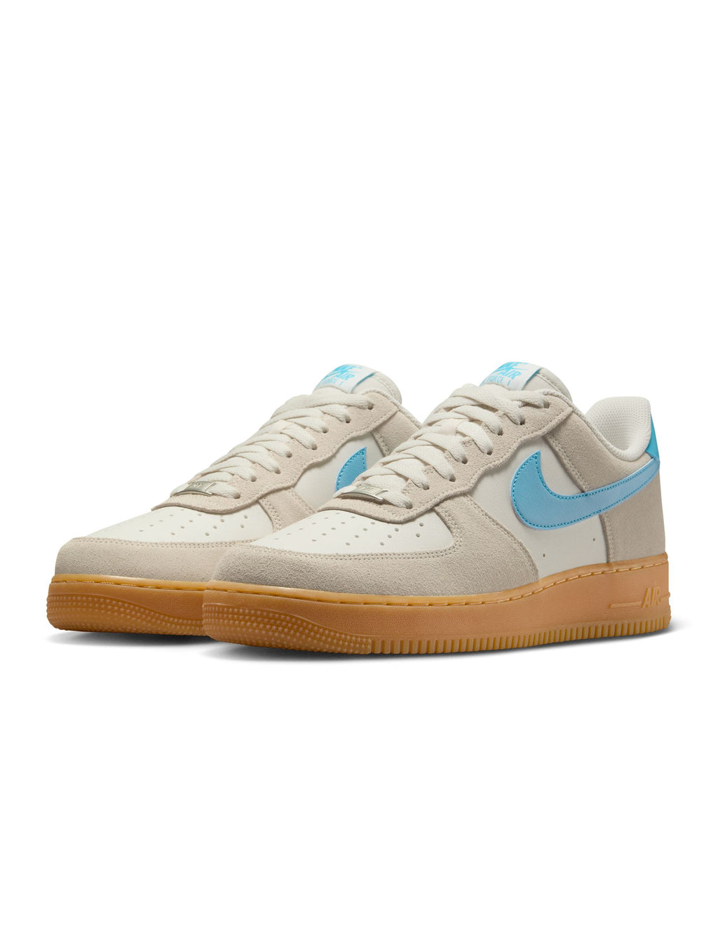 Nike Homme Air Force 1 '07 LV8 - Phantom/Bleu Baltique