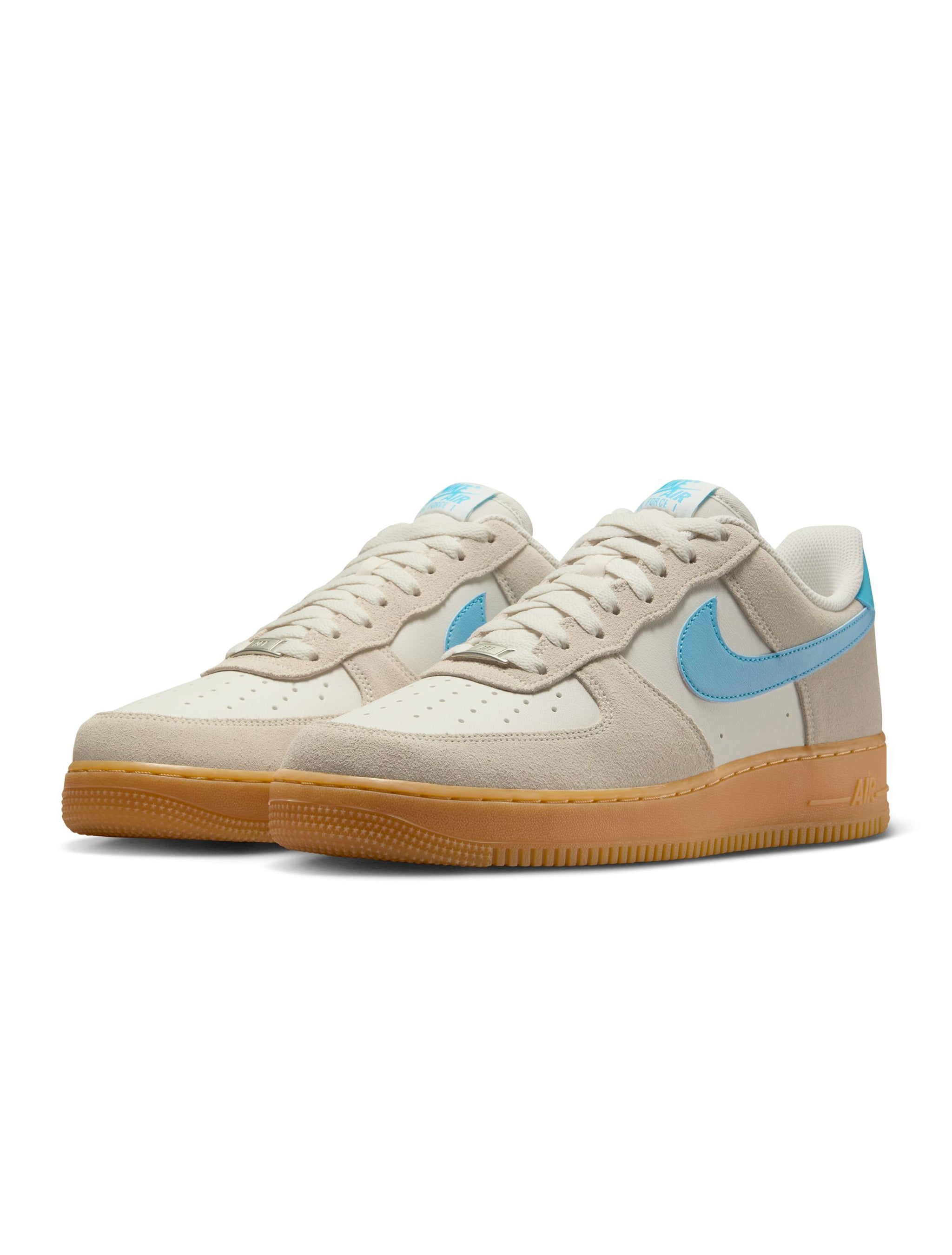 Nike Homme Air Force 1 '07 LV8 - Phantom/Bleu Baltique