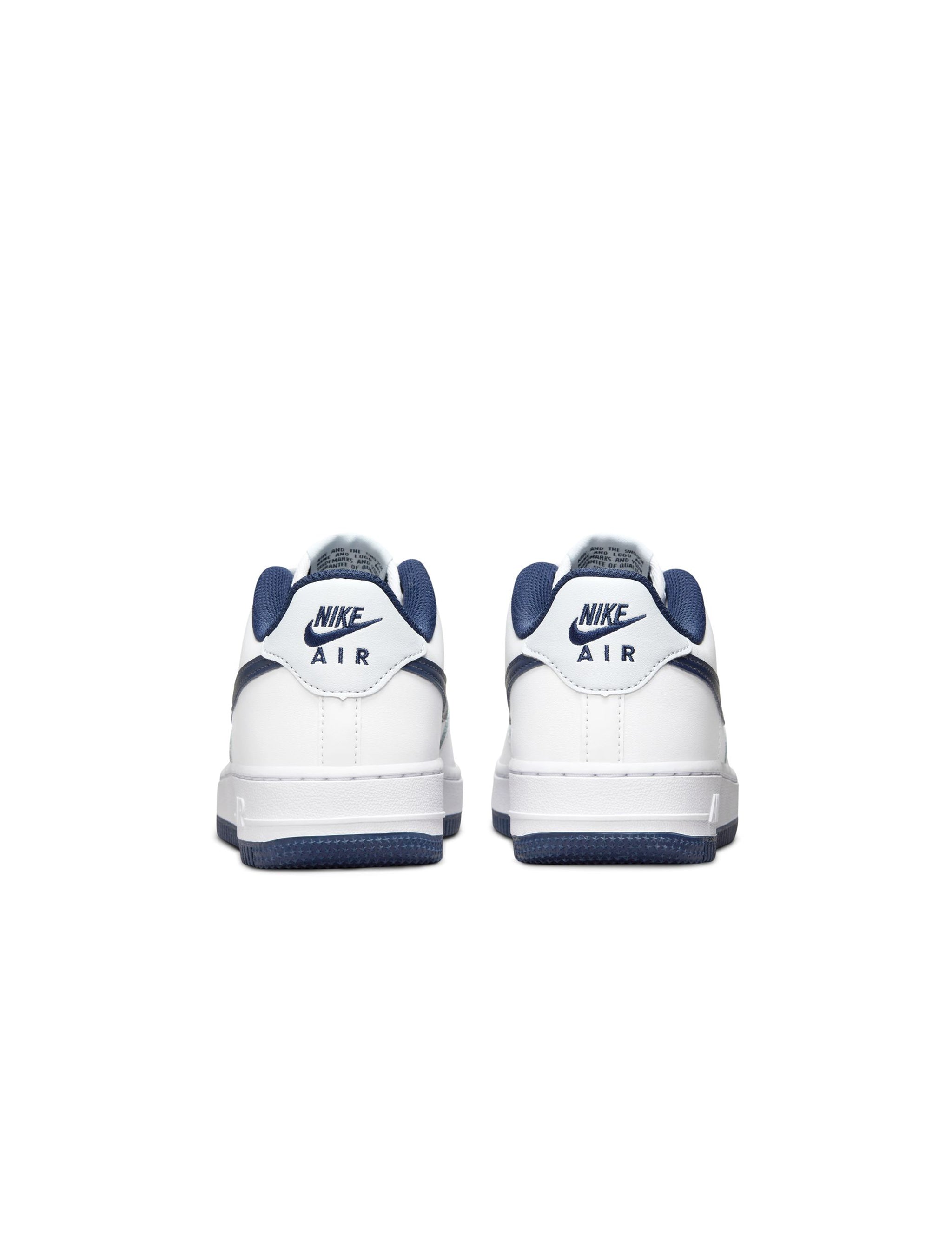 Nike Air Force 1 pour grand enfant - Blanc marine nuit