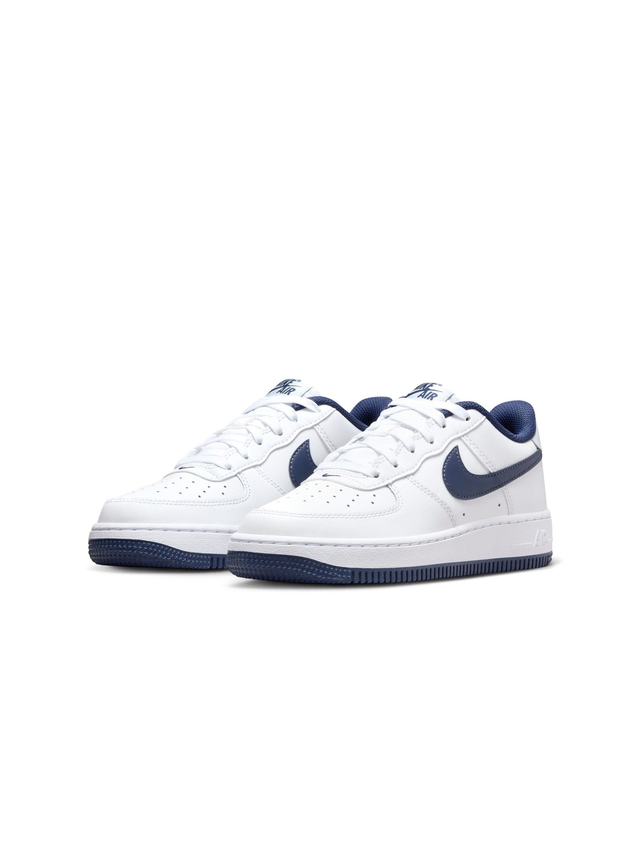 Nike Air Force 1 pour grand enfant - Blanc marine nuit