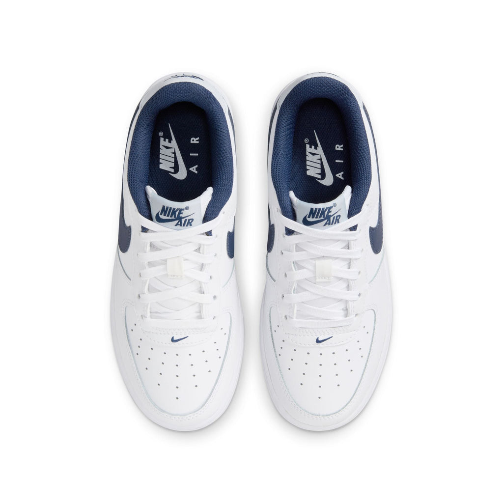 Nike Air Force 1 pour grand enfant - Blanc marine nuit