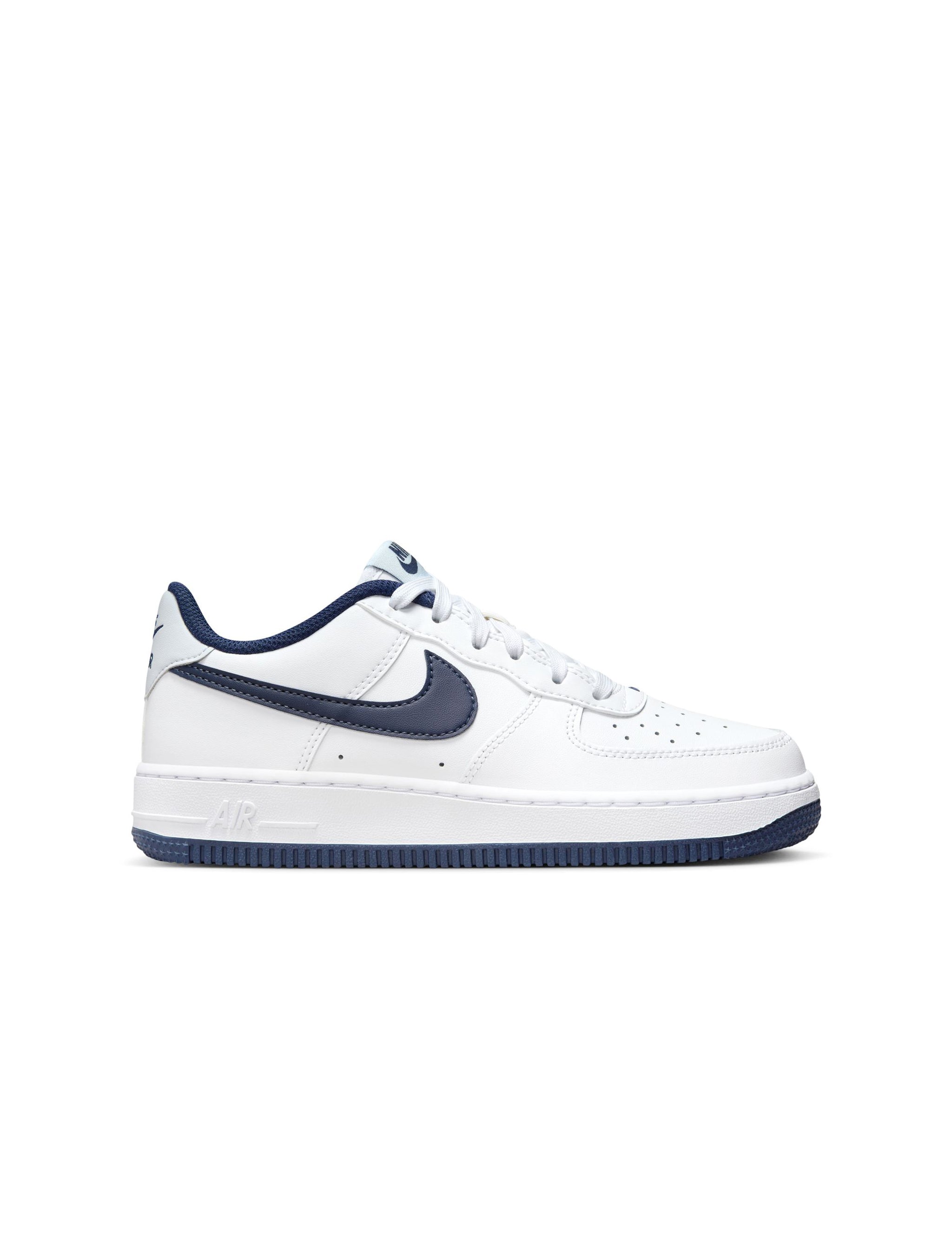 Nike Air Force 1 pour grand enfant - Blanc marine nuit