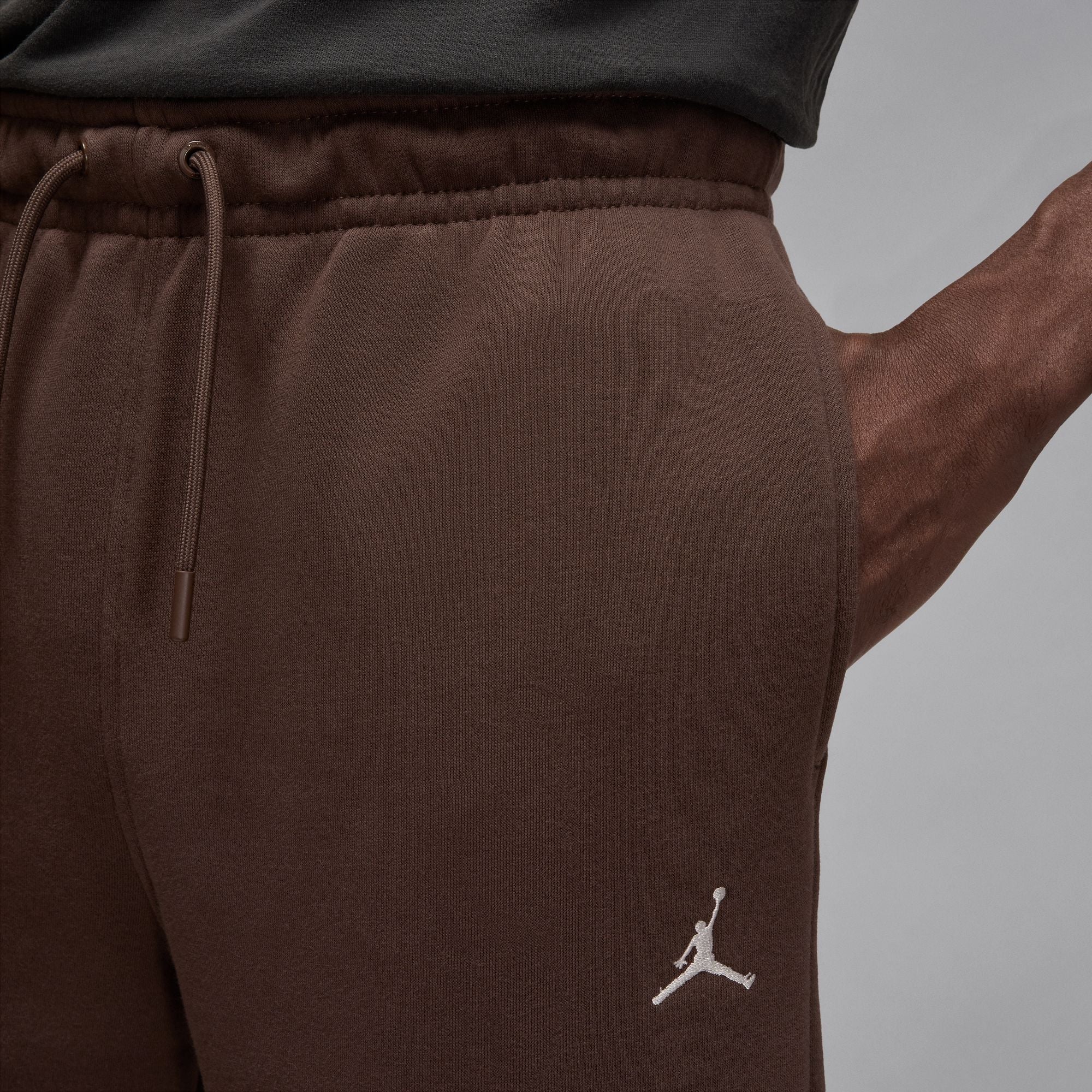 Air Jordan Pantalon de jogging en molleton Brooklyn Jordan pour homme - Marron