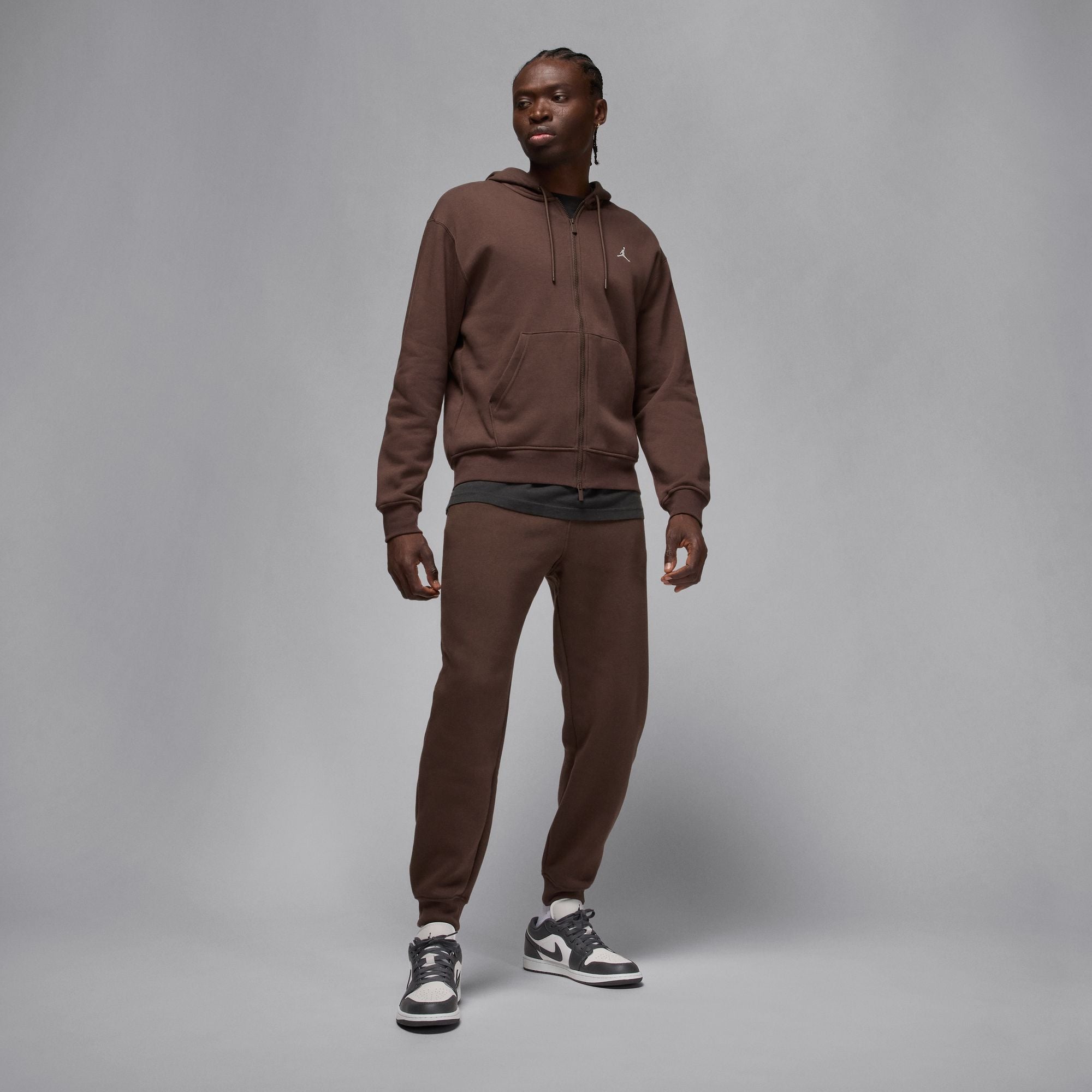 Air Jordan Pantalon de jogging en molleton Brooklyn Jordan pour homme - Marron