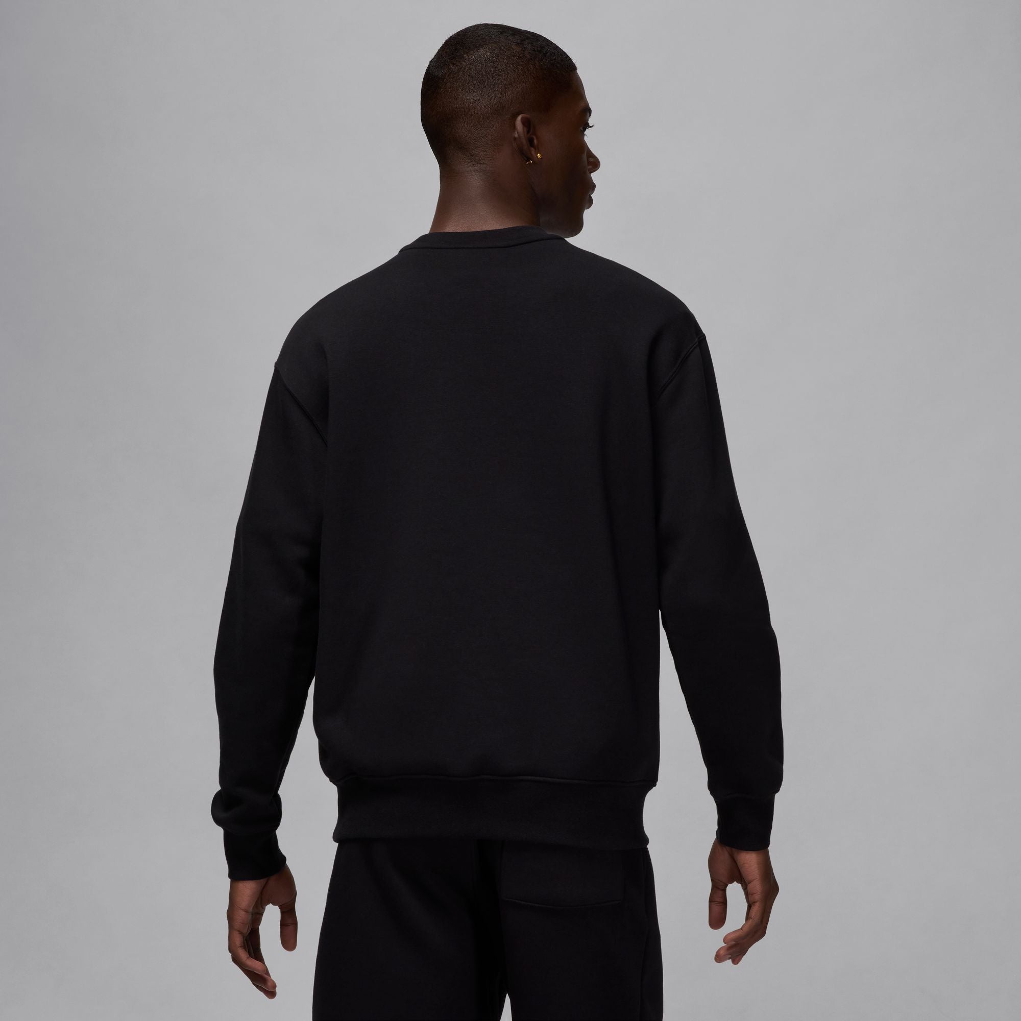 Haut à manches longues en Fleece Air Jordan Brooklyn - Noir/Blanc