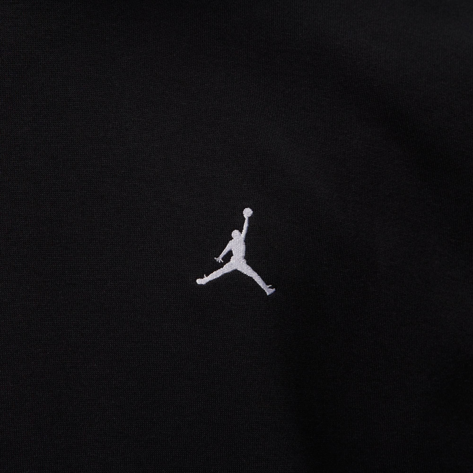 Haut à manches longues en Fleece Air Jordan Brooklyn - Noir/Blanc