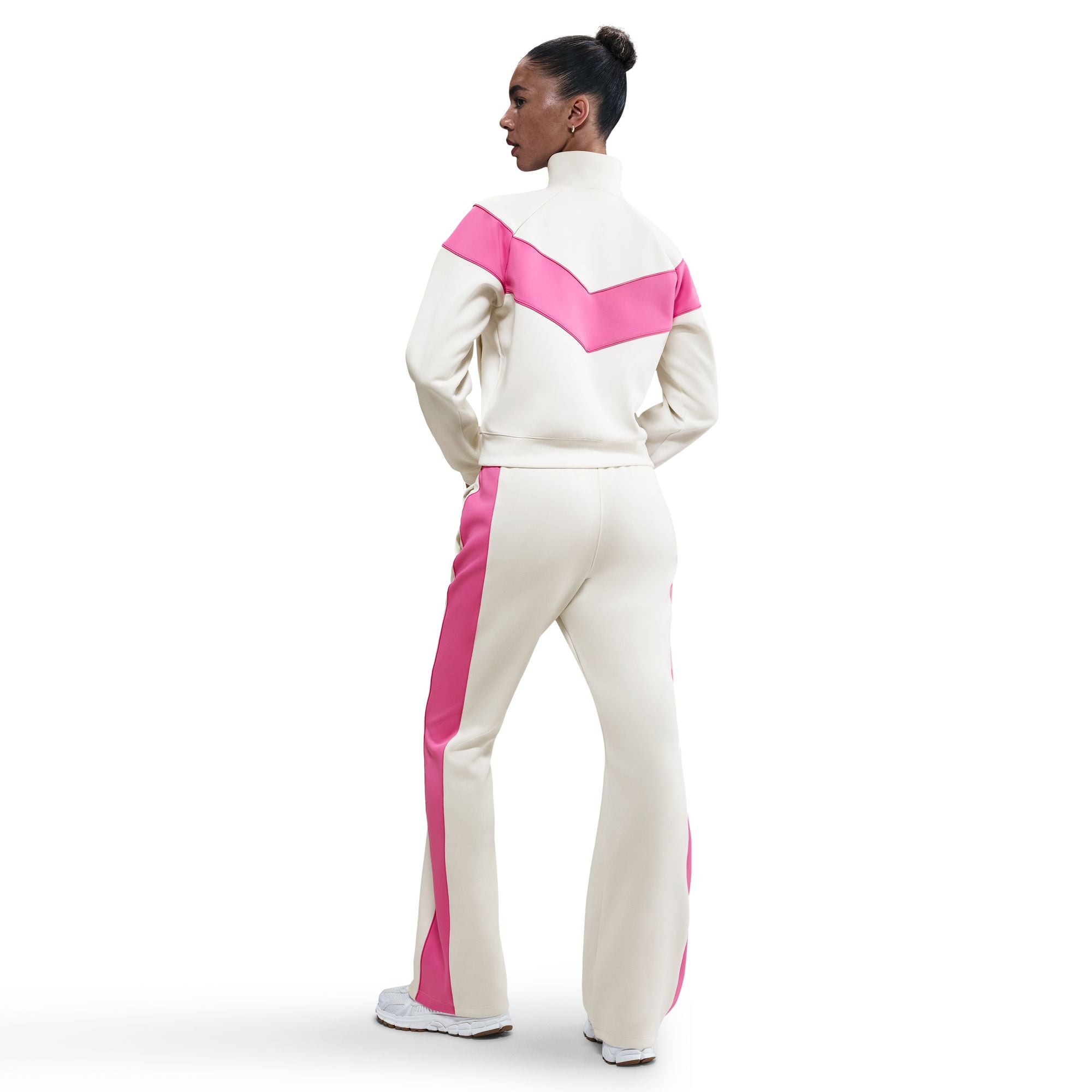 Veste en maille Nike Sportswear Windrunner pour femme - Voile/Rose enjoué