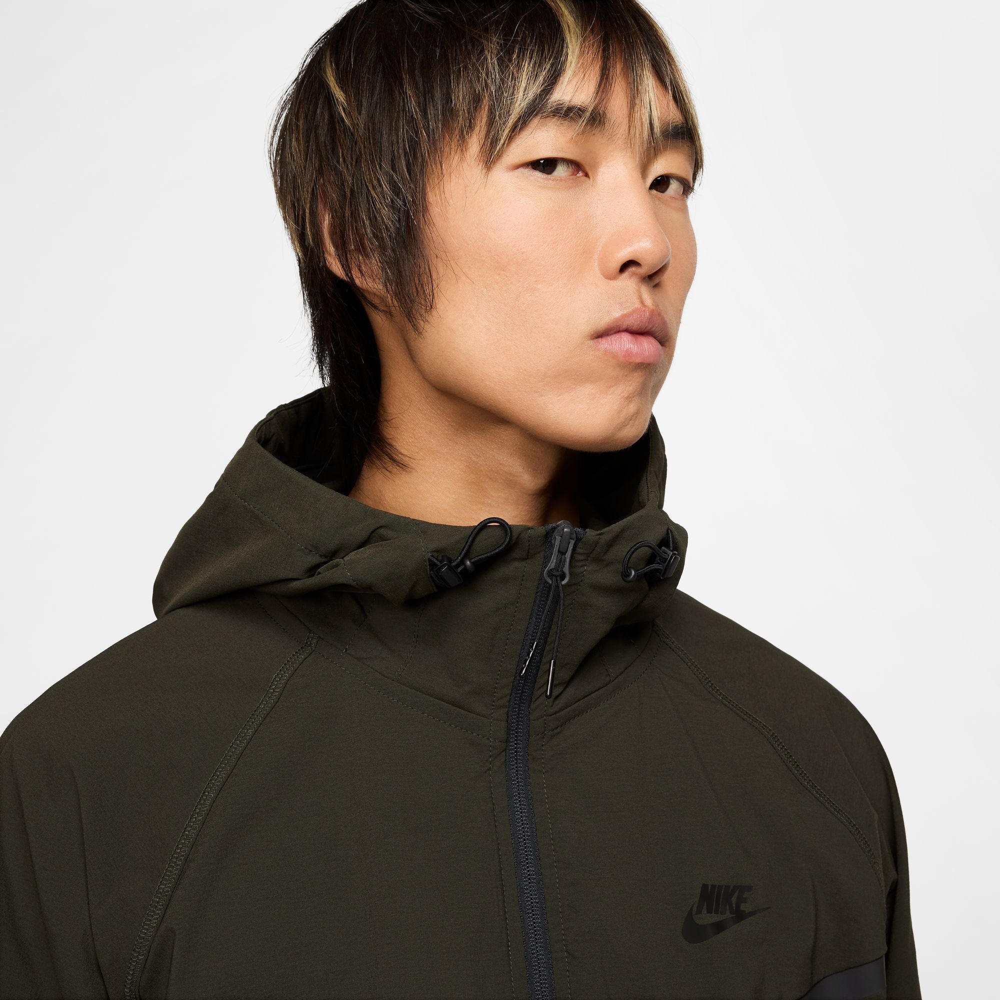 Nike Veste tissée technique Homme - Sequoia
