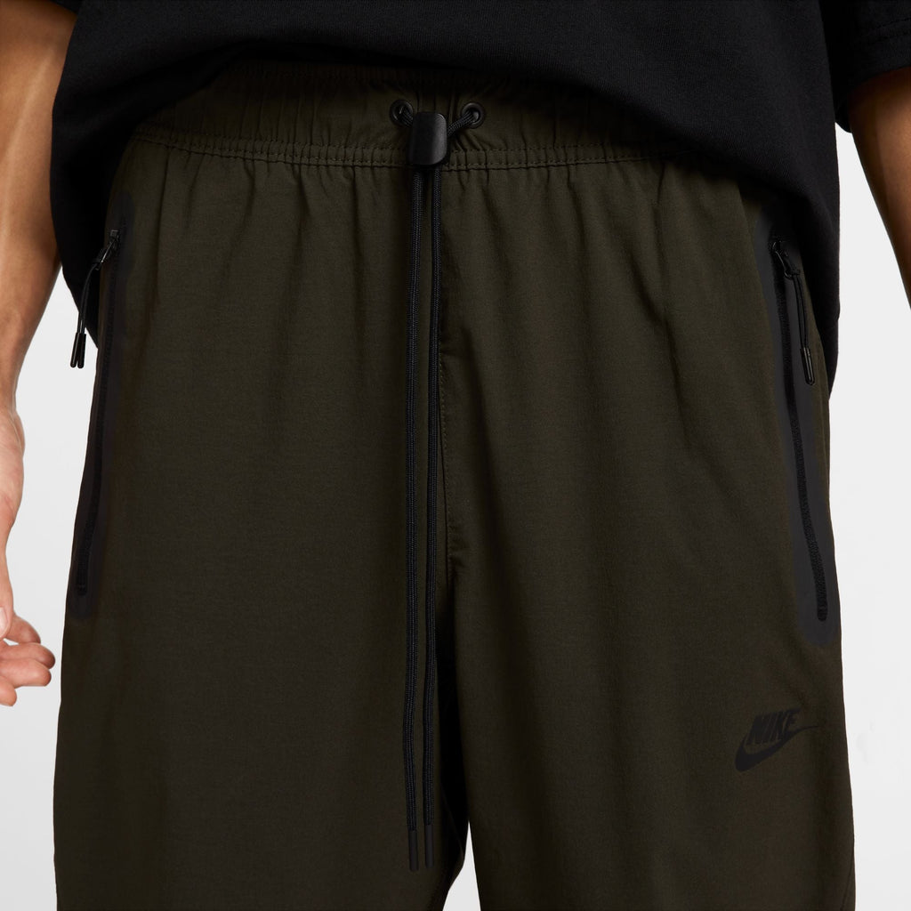 Pantalon tissé Nike Tech pour homme - Séquoia/Noir