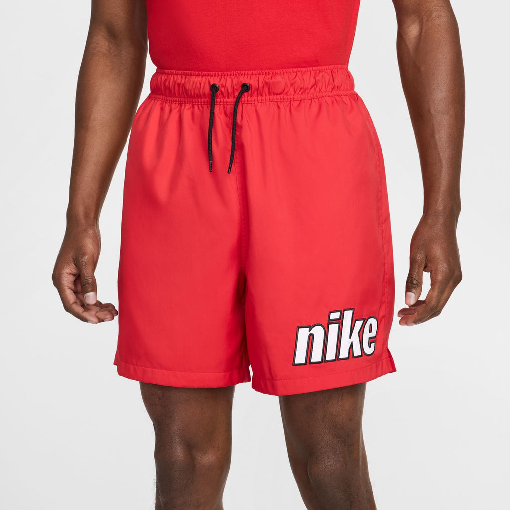 Short de sport Nike Club Flow pour homme - Rouge Université