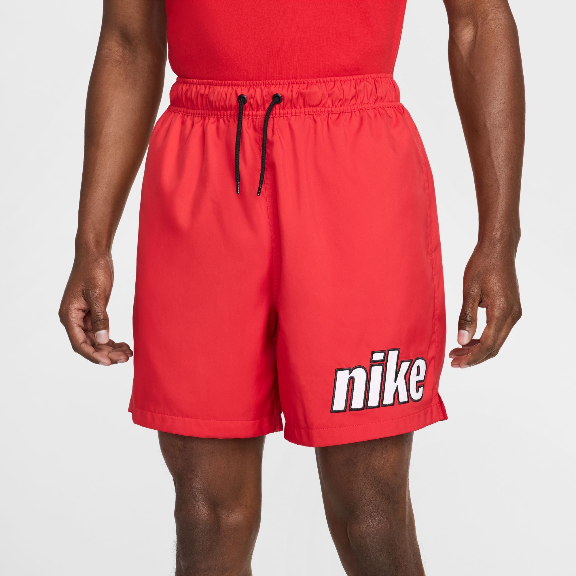 Short de sport Nike Club Flow pour homme - Rouge Université