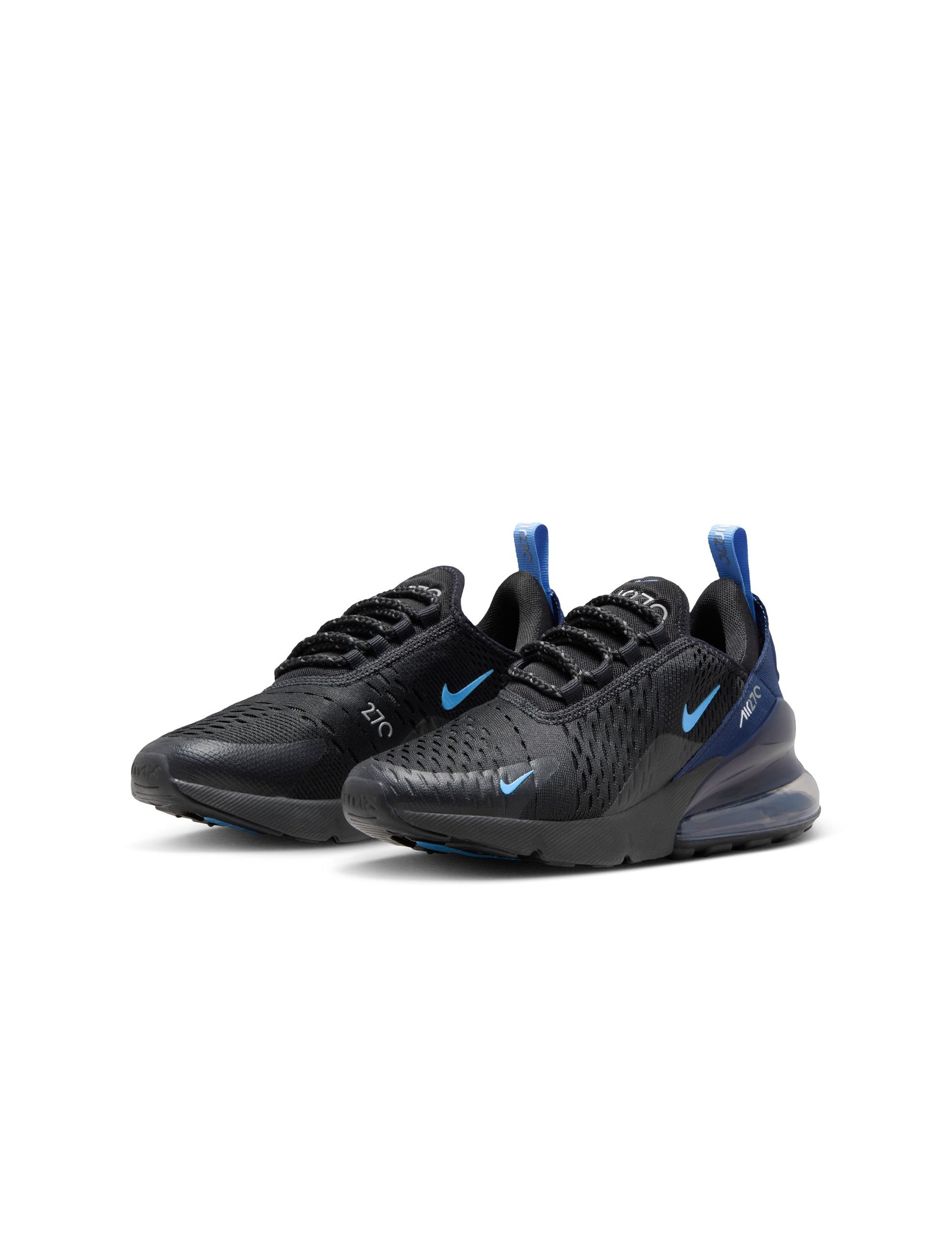 Nike Air Max 270 Enfant plus âgé - Noir/Impulsion royale