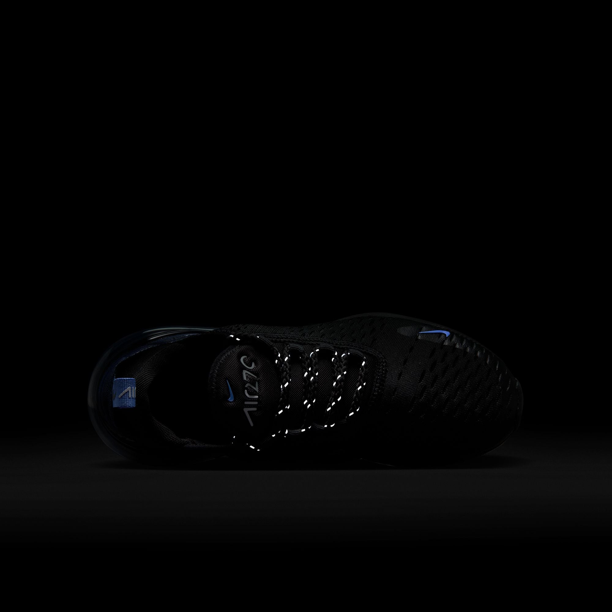 Nike Air Max 270 Enfant plus âgé - Noir/Impulsion royale
