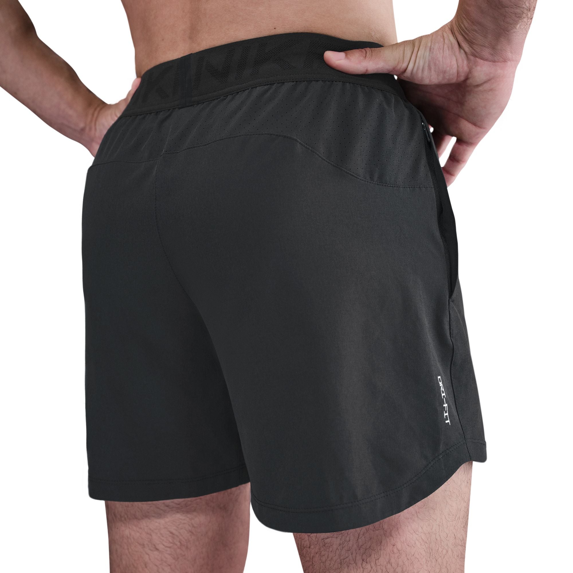 Nike Short d'entraînement Pro 15 cm pour Homme - Noir/Blanc