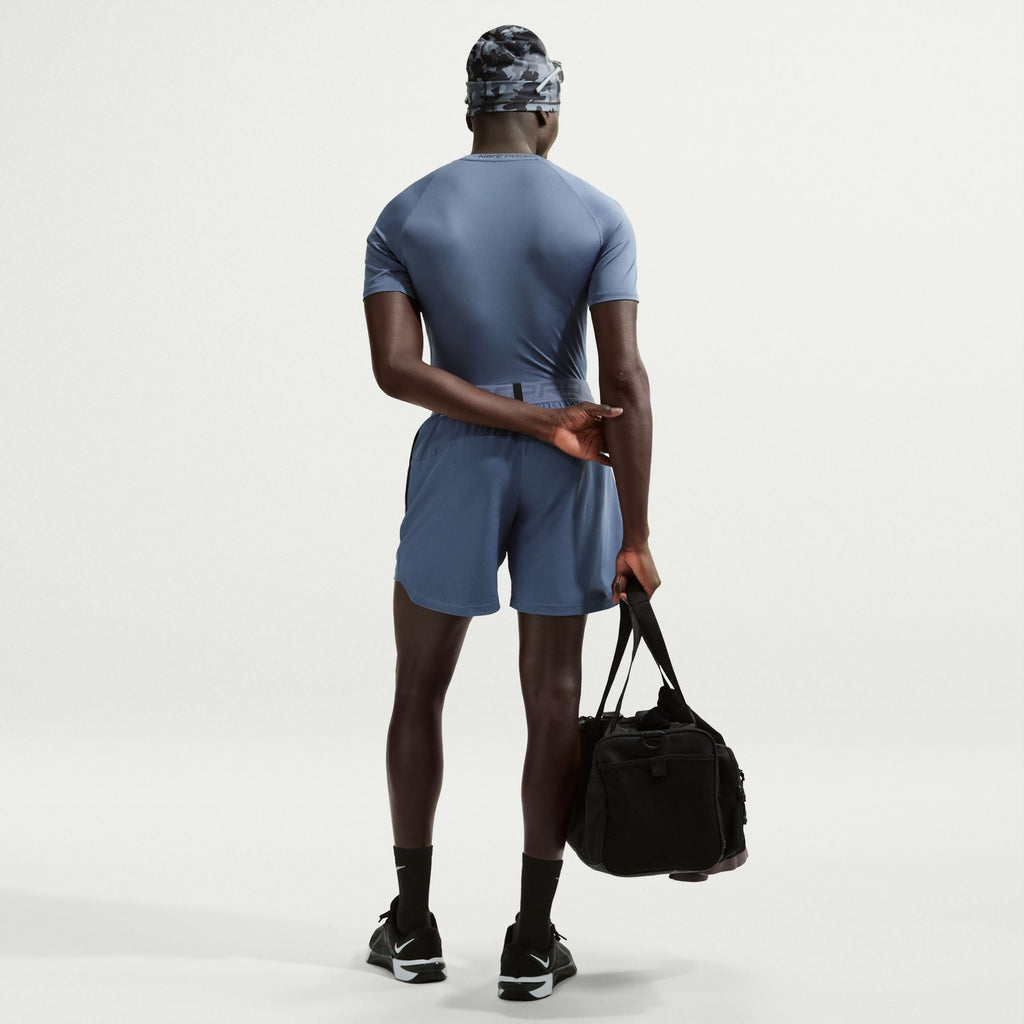 Short de training Nike Pro 15 cm pour Homme - Bleu diffus