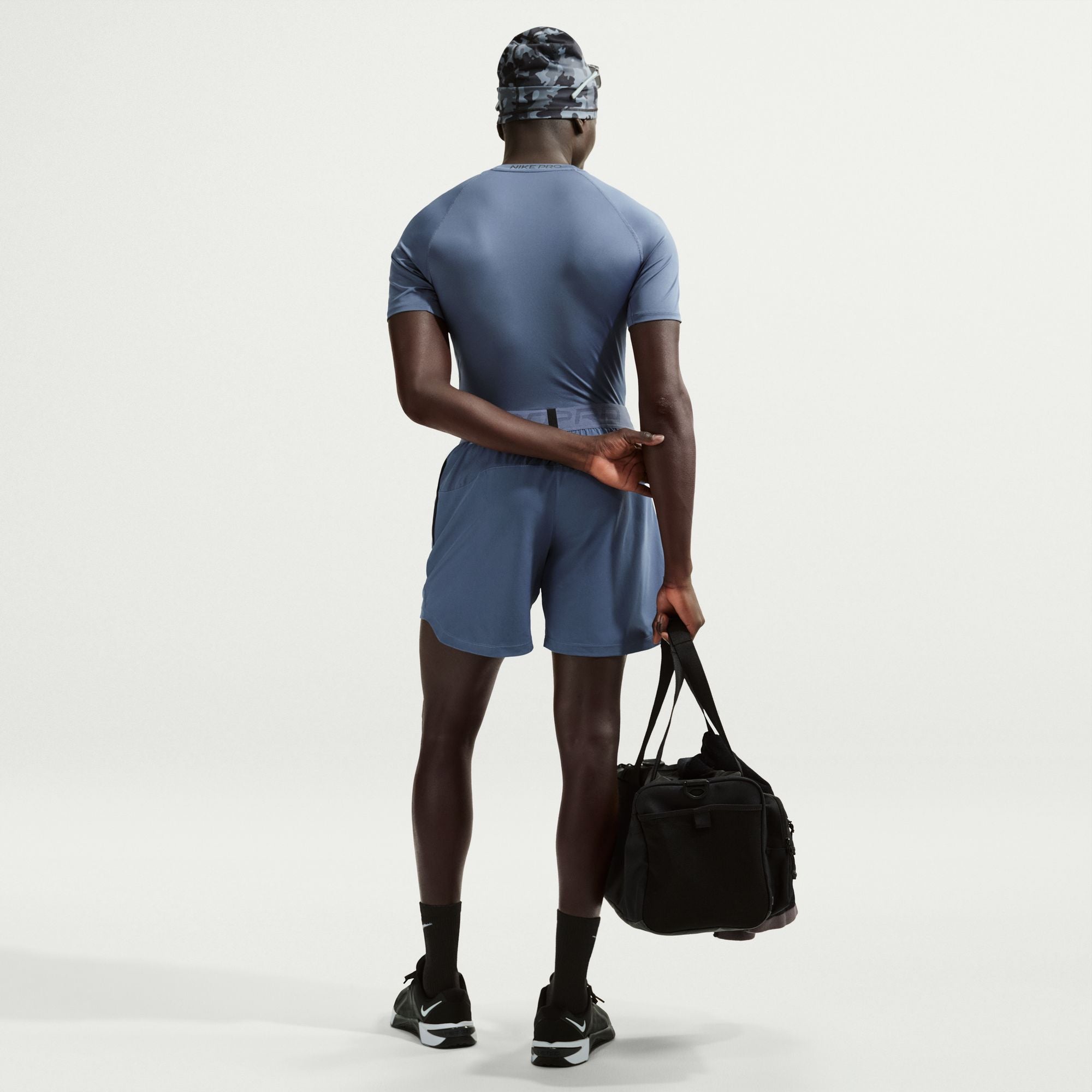Short de training Nike Pro 15 cm pour Homme - Bleu diffus