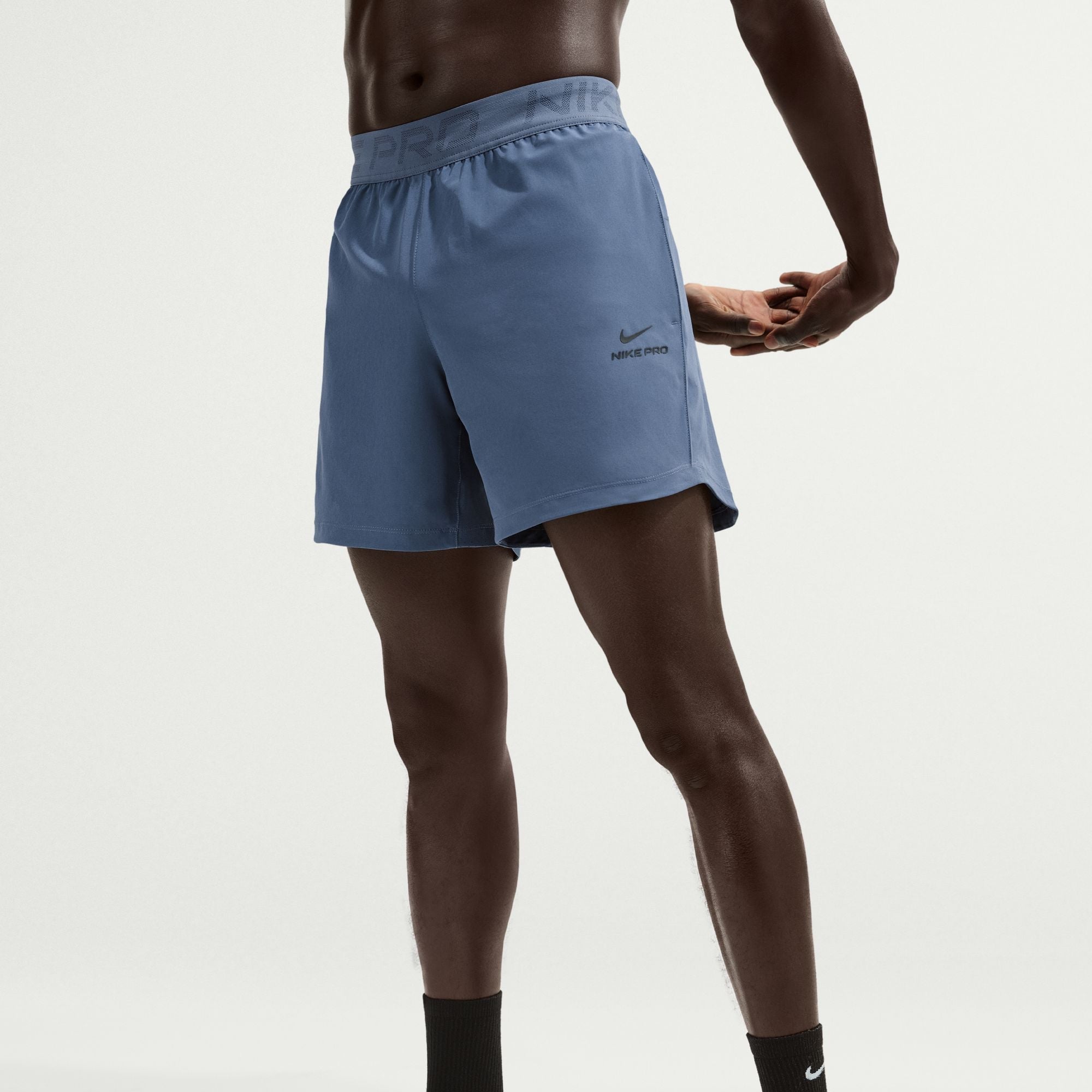 Short de training Nike Pro 15 cm pour Homme - Bleu diffus