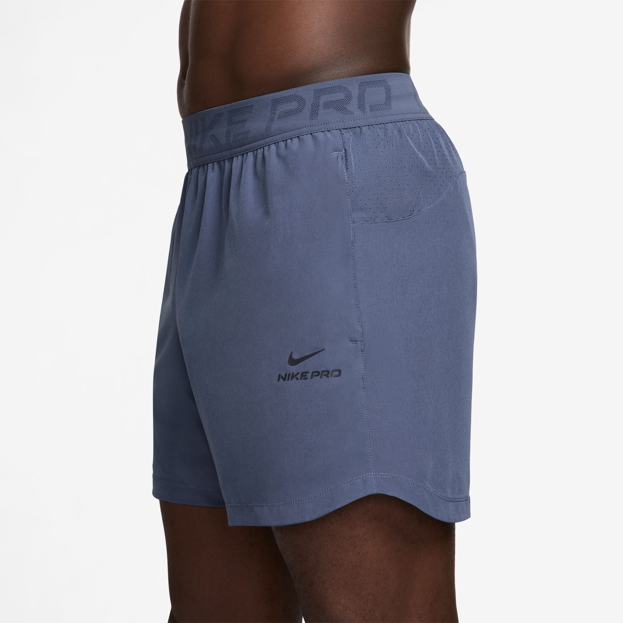 Short de training Nike Pro 15 cm pour Homme - Bleu diffus