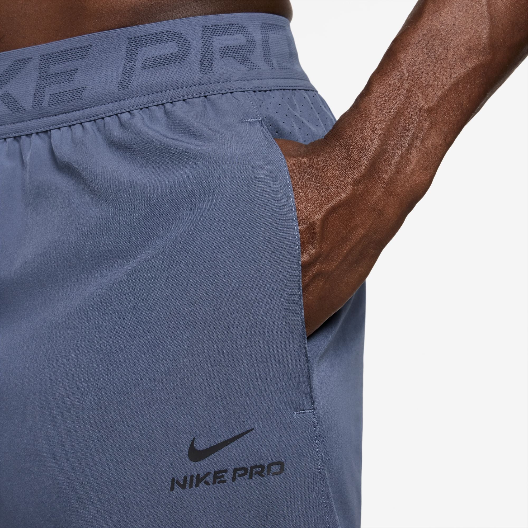 Short de training Nike Pro 15 cm pour Homme - Bleu diffus