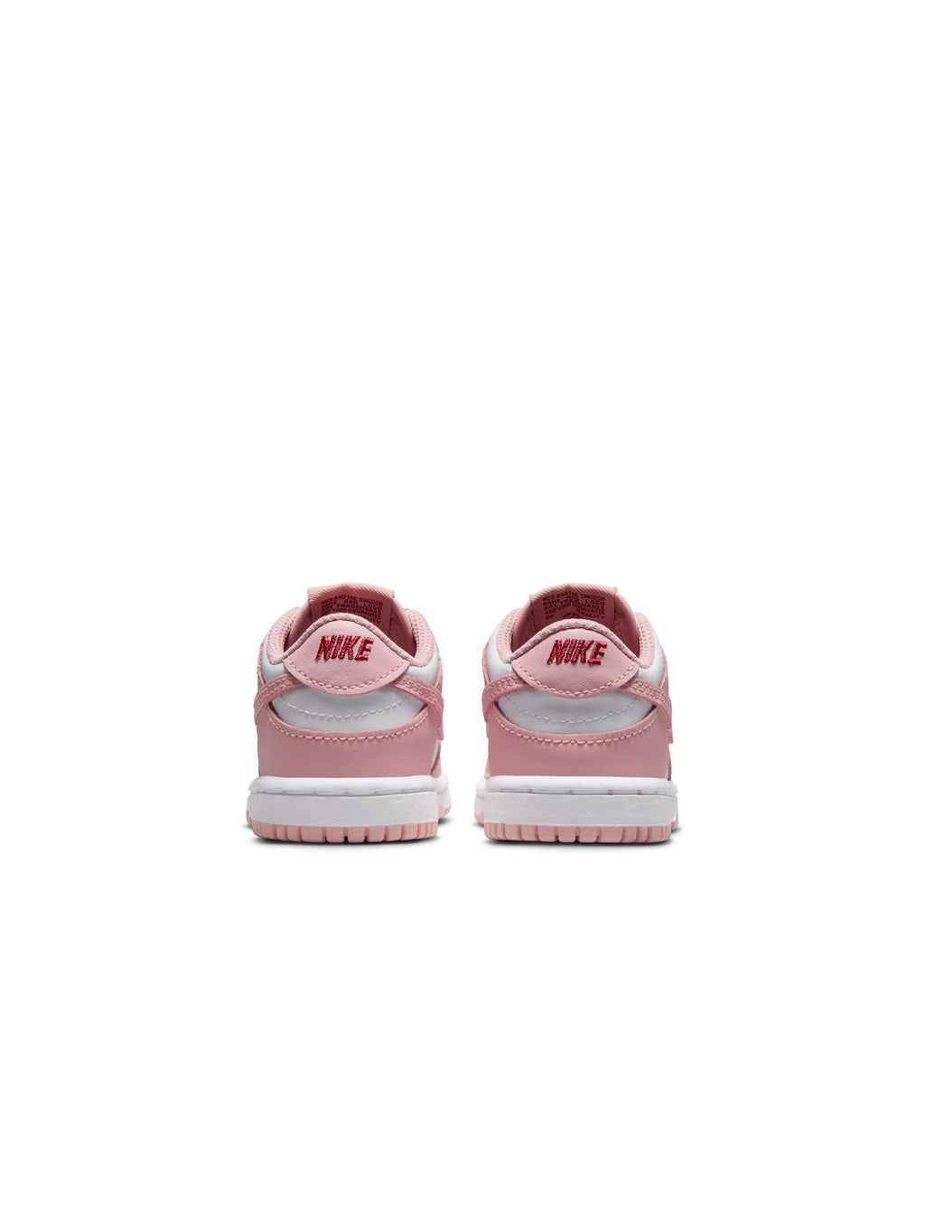 Nike (TD) Dunk Low - Blanc/Rose Vitrifié