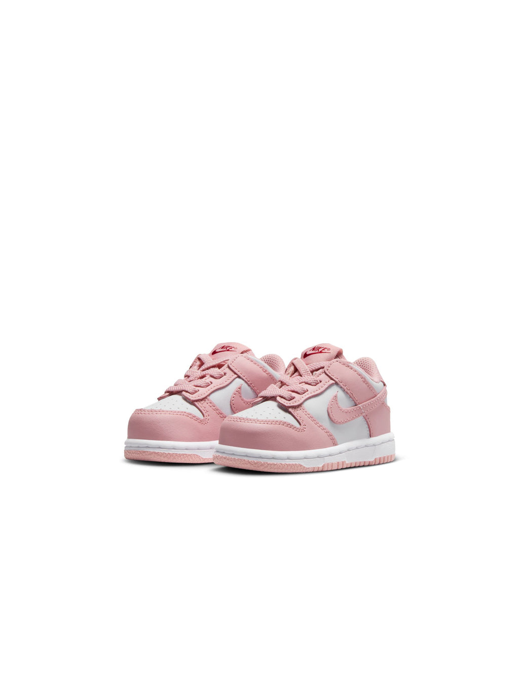 Nike (TD) Dunk Low - Blanc/Rose Vitrifié