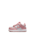 Nike (TD) Dunk Low - Blanc/Rose Vitrifié