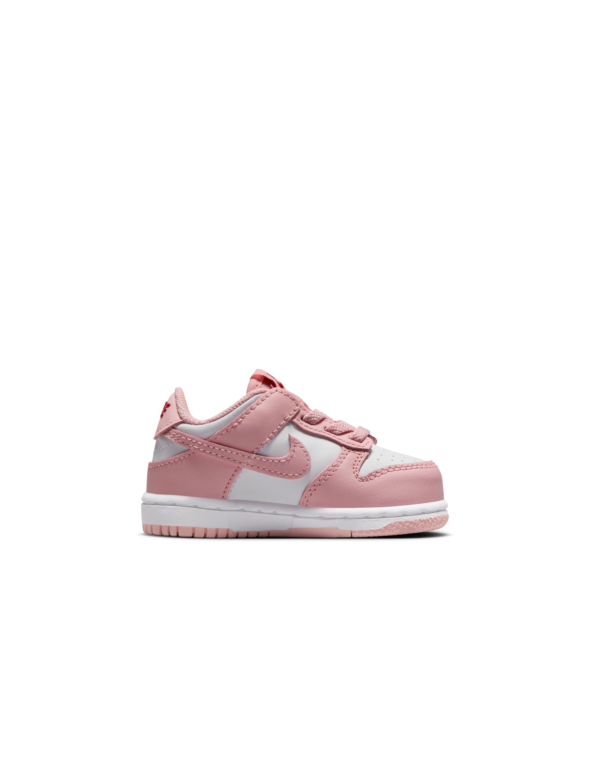 Nike (TD) Dunk Low - Blanc/Rose Vitrifié