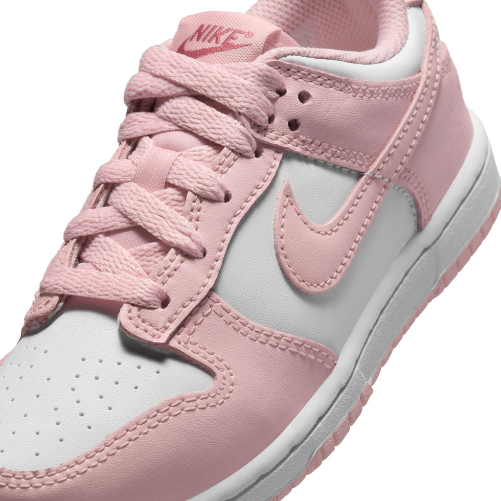Nike (PS) Dunk Low - Blanc/Rose Vitrifié