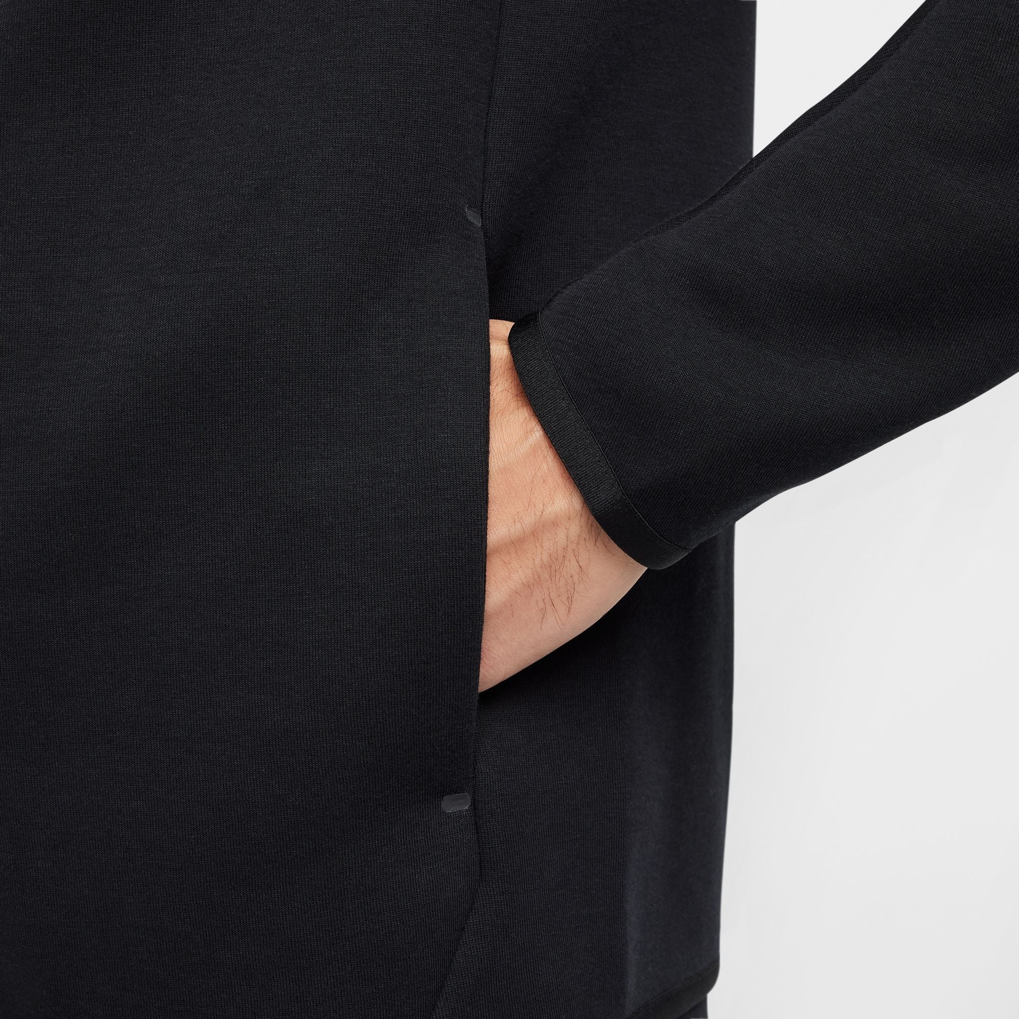 Veste de survêtement Nike Tech Fleece entièrement zippée pour homme - Noir
