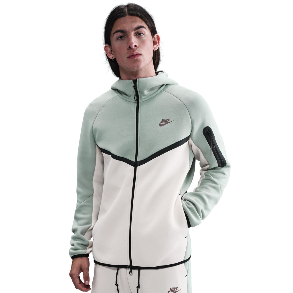 Sweat à capuche Nike Tech Fleece pour homme - Sauge Poussière