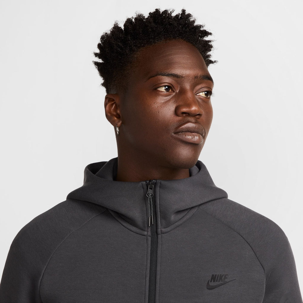 Sweat à capuche Nike Tech Fleece pour homme – Anthracite/Gris froid