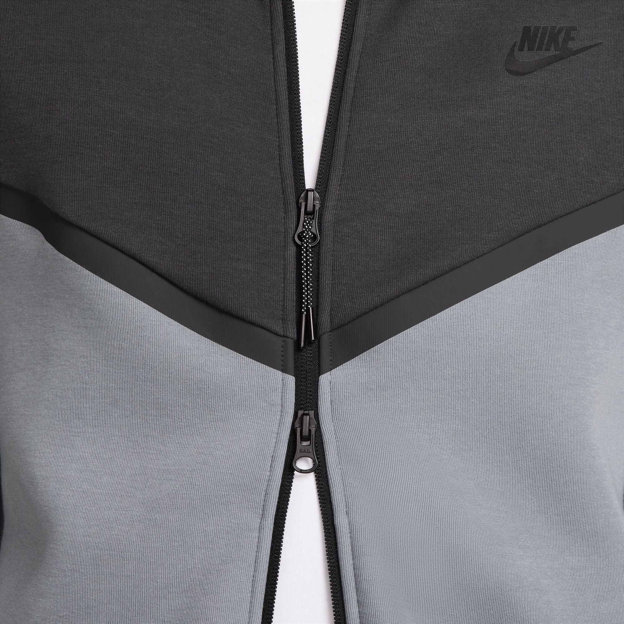 Sweat à capuche Nike Tech Fleece pour homme – Anthracite/Gris froid