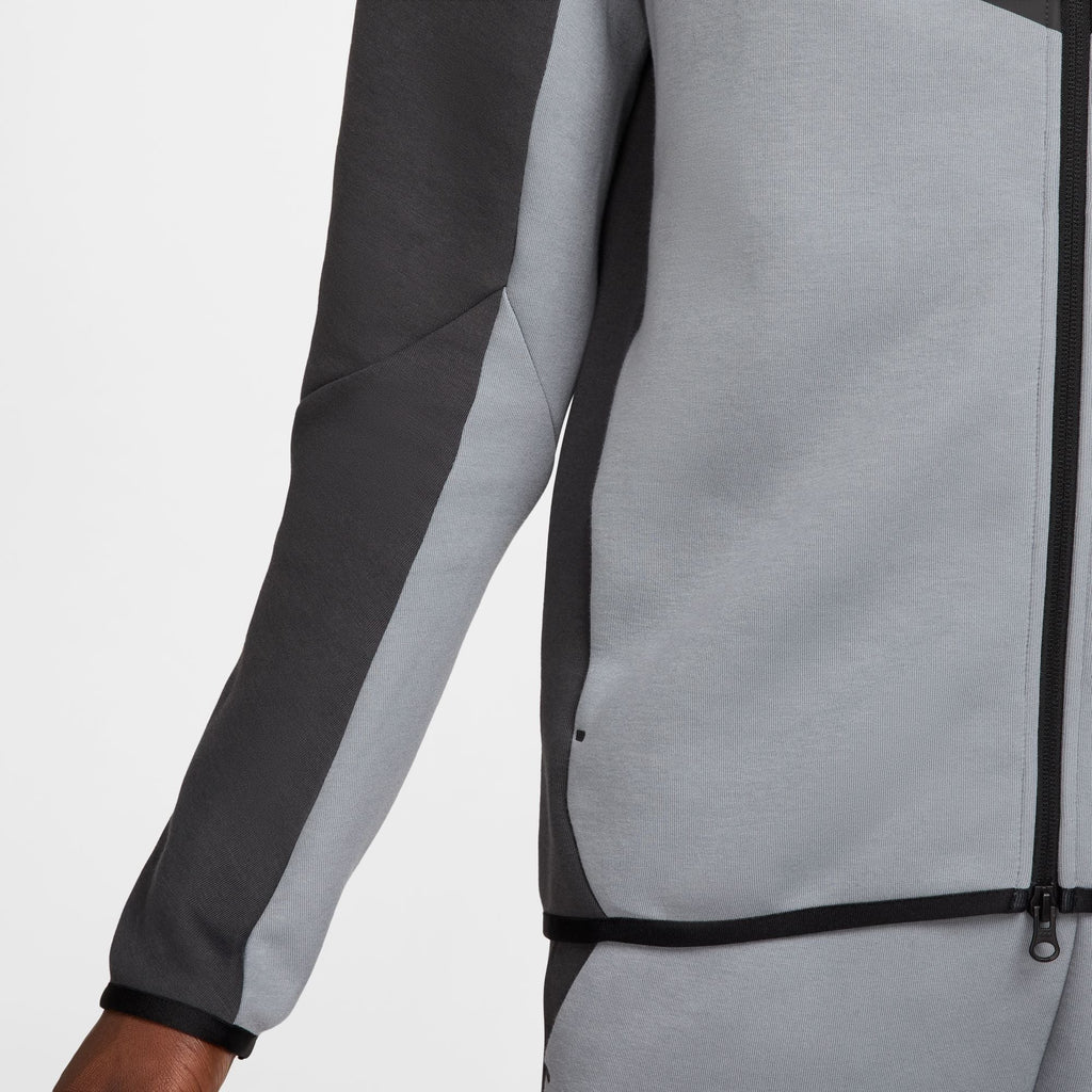 Sweat à capuche Nike Tech Fleece pour homme – Anthracite/Gris froid