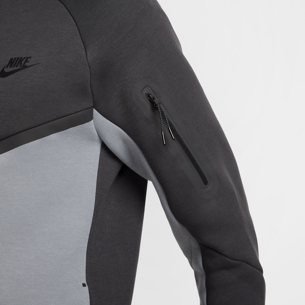 Sweat à capuche Nike Tech Fleece pour homme – Anthracite/Gris froid