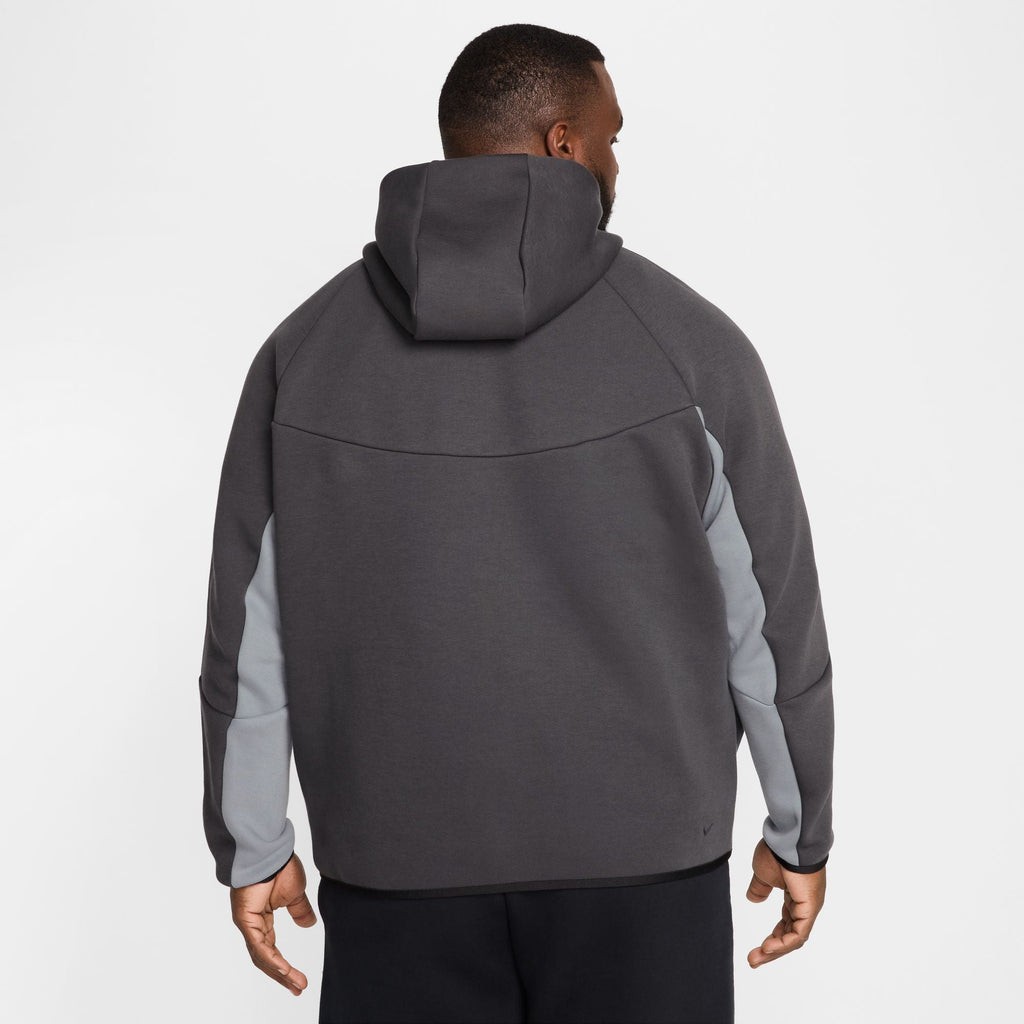 Sweat à capuche Nike Tech Fleece pour homme – Anthracite/Gris froid