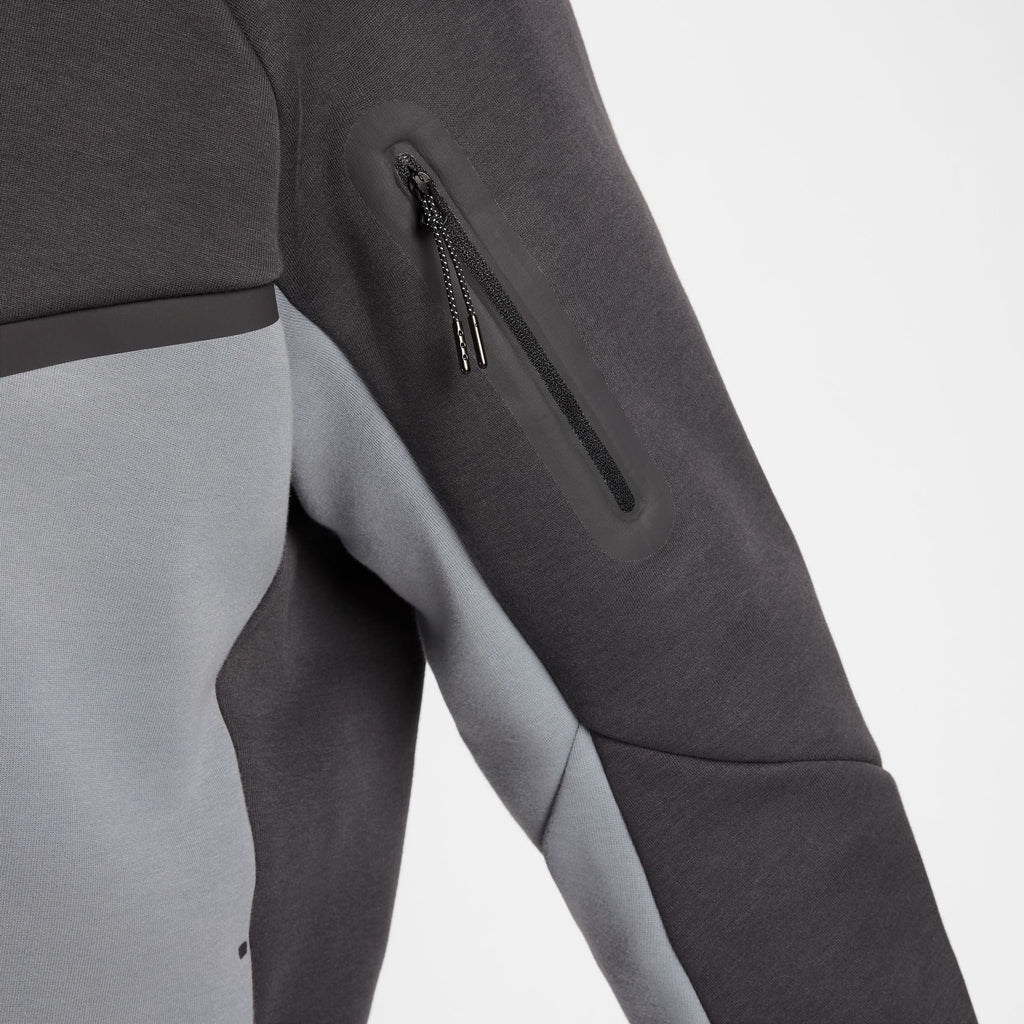 Sweat à capuche Nike Tech Fleece pour homme – Anthracite/Gris froid